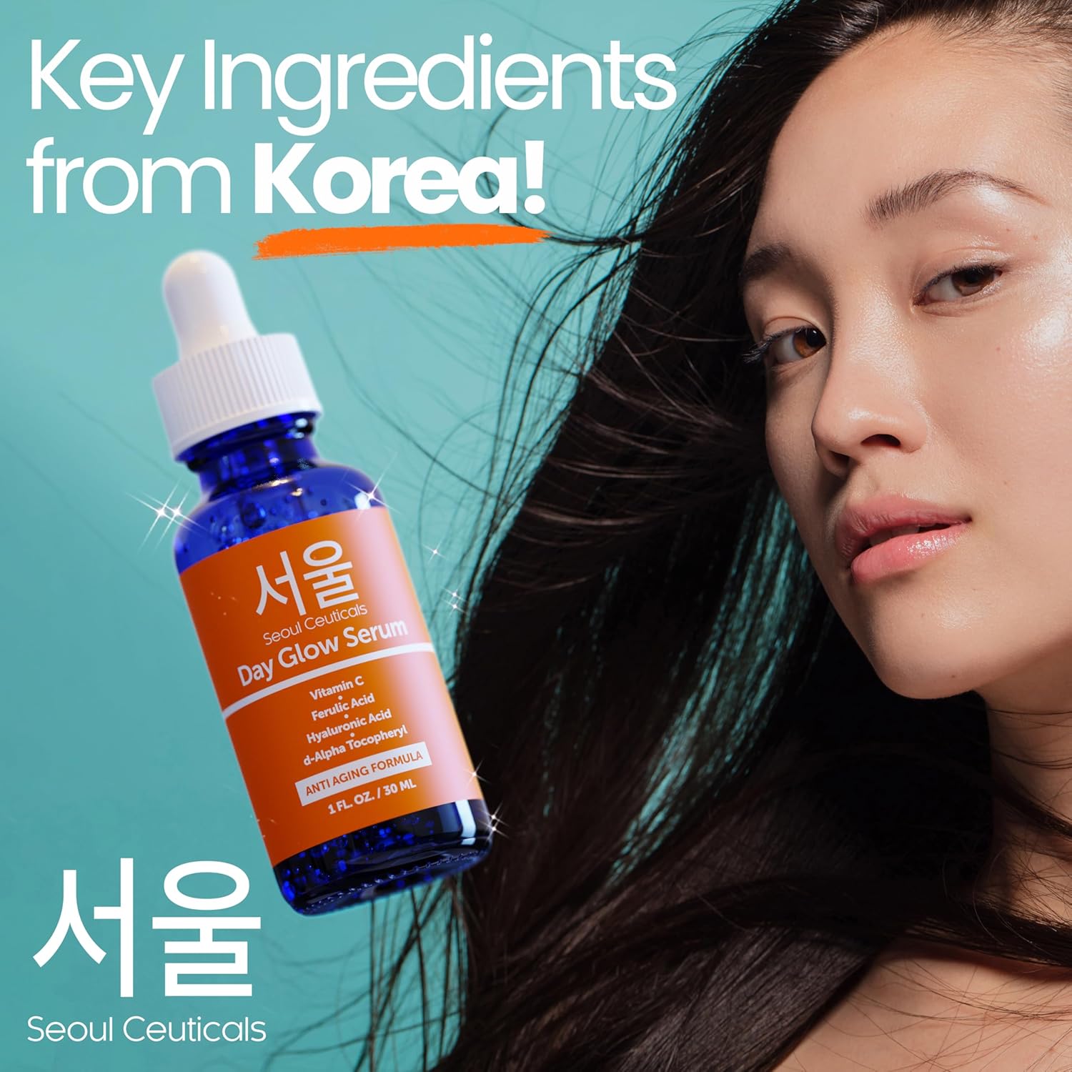 SeoulCeuticals 20% Vitamin C + Hyaluronic Acid Serum