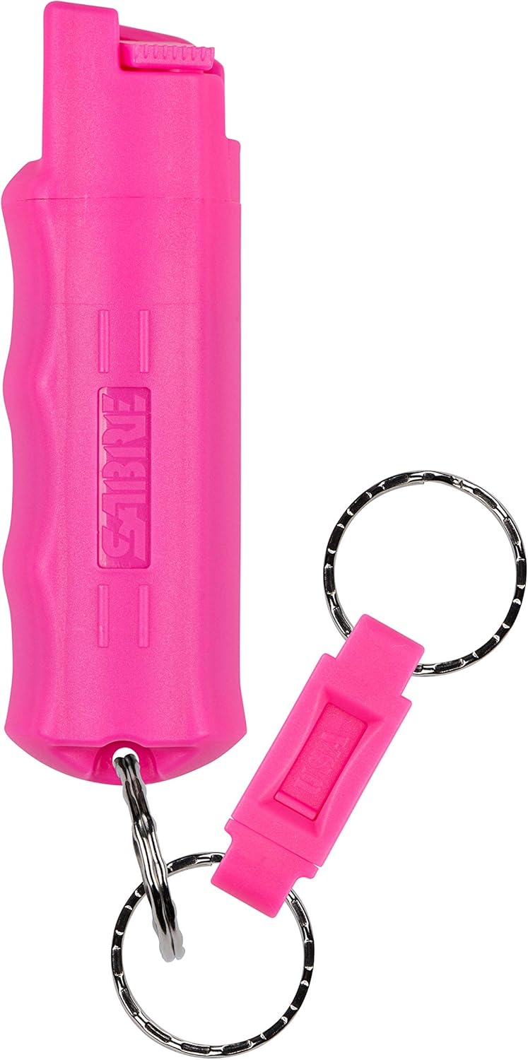 SABRE Pepper Spray Keychain Police Strength