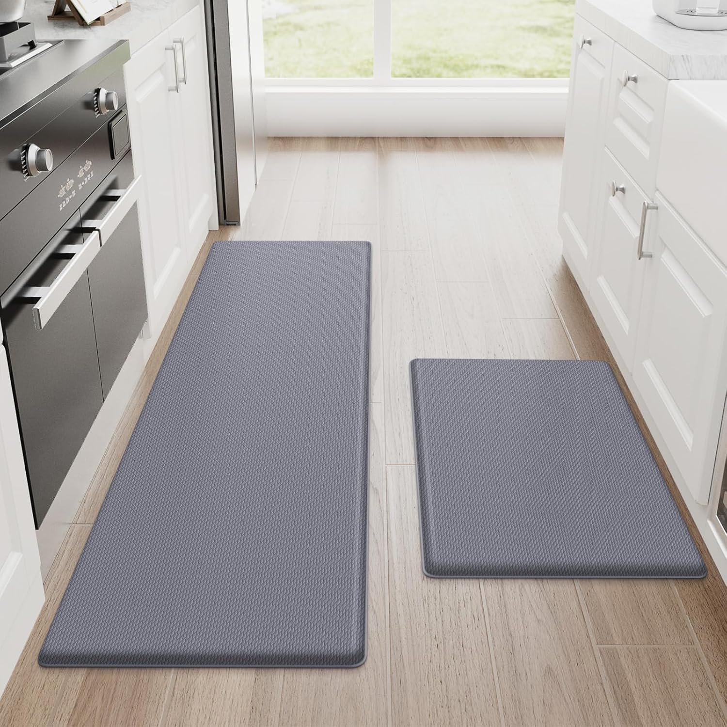 StepRite 2PCS Anti-Fatigue Kitchen Mats