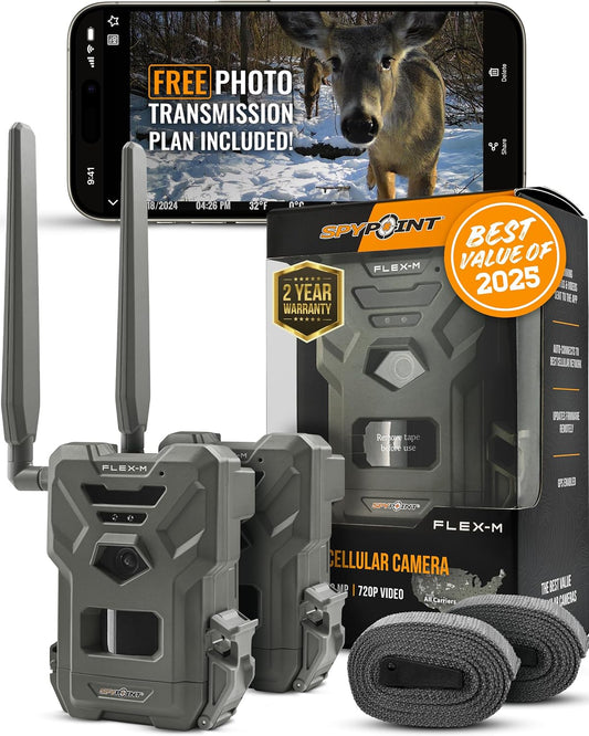 SPYPOINT Flex-M Cellular Trail Cameras