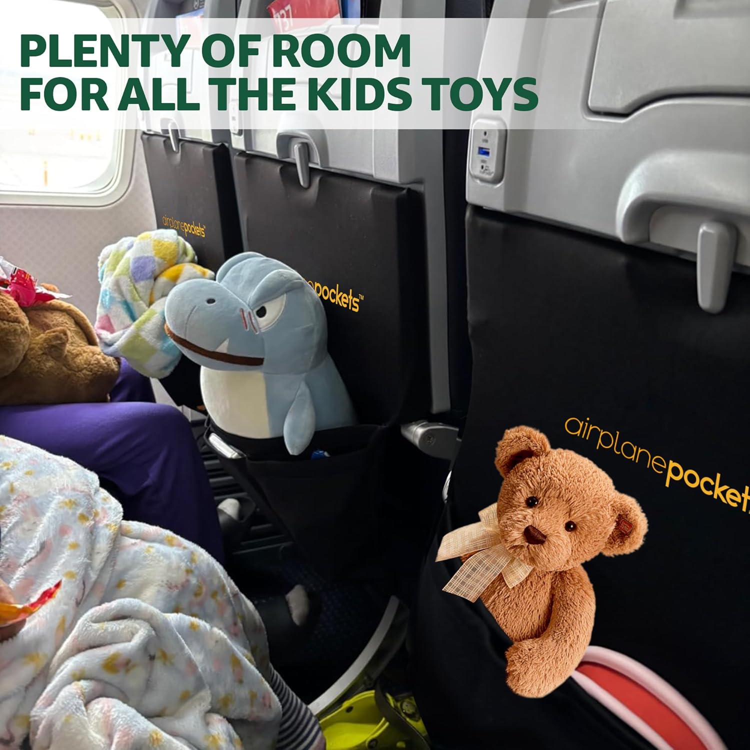 Airplane Pockets - Airplane Accessories - Plane Travel Essentials