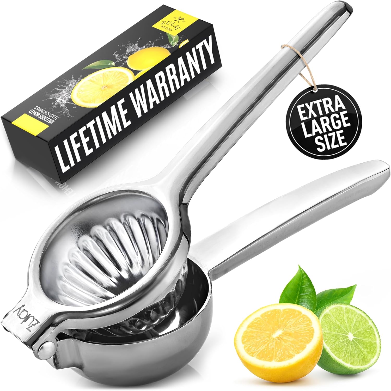 Zulay Kitchen Extra Large Lemon Squeezer