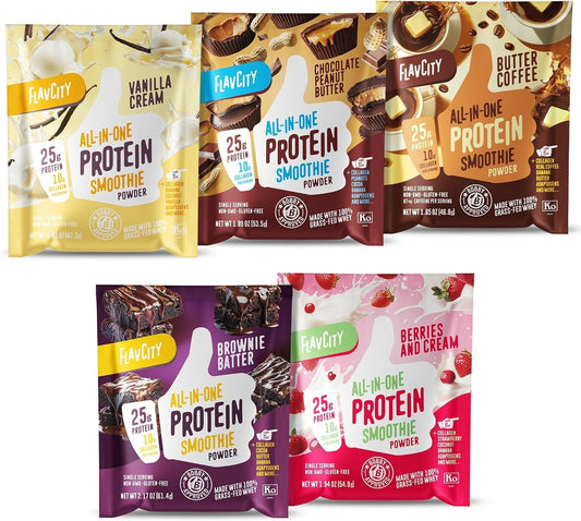 FlavCity Grass Fed Whey Protein