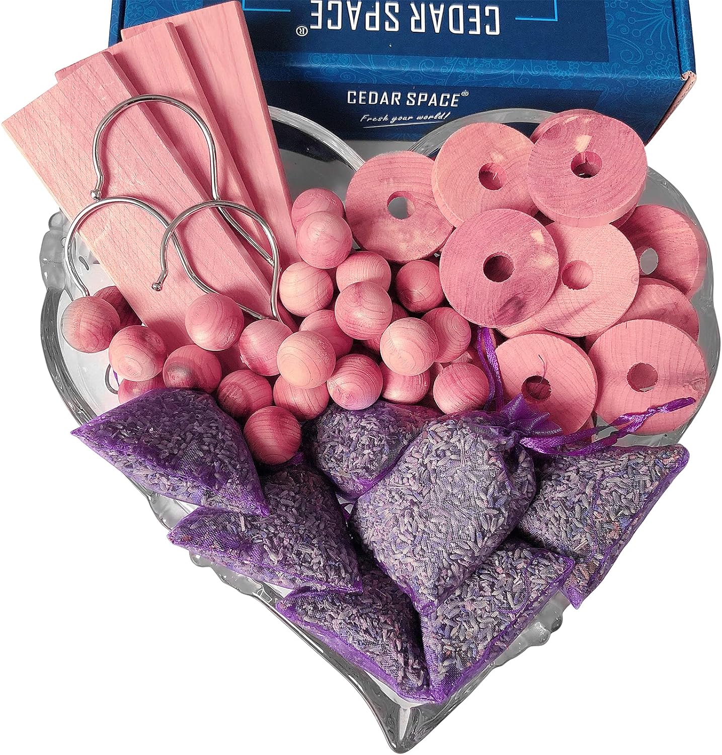 Cedar Space Cedar Blocks for Closet Storage