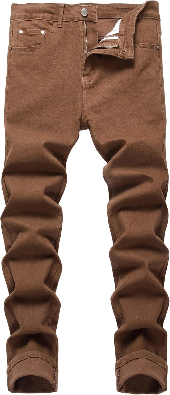 JUNBAOSS Men's Slim Fit Stretch Jeans for Men