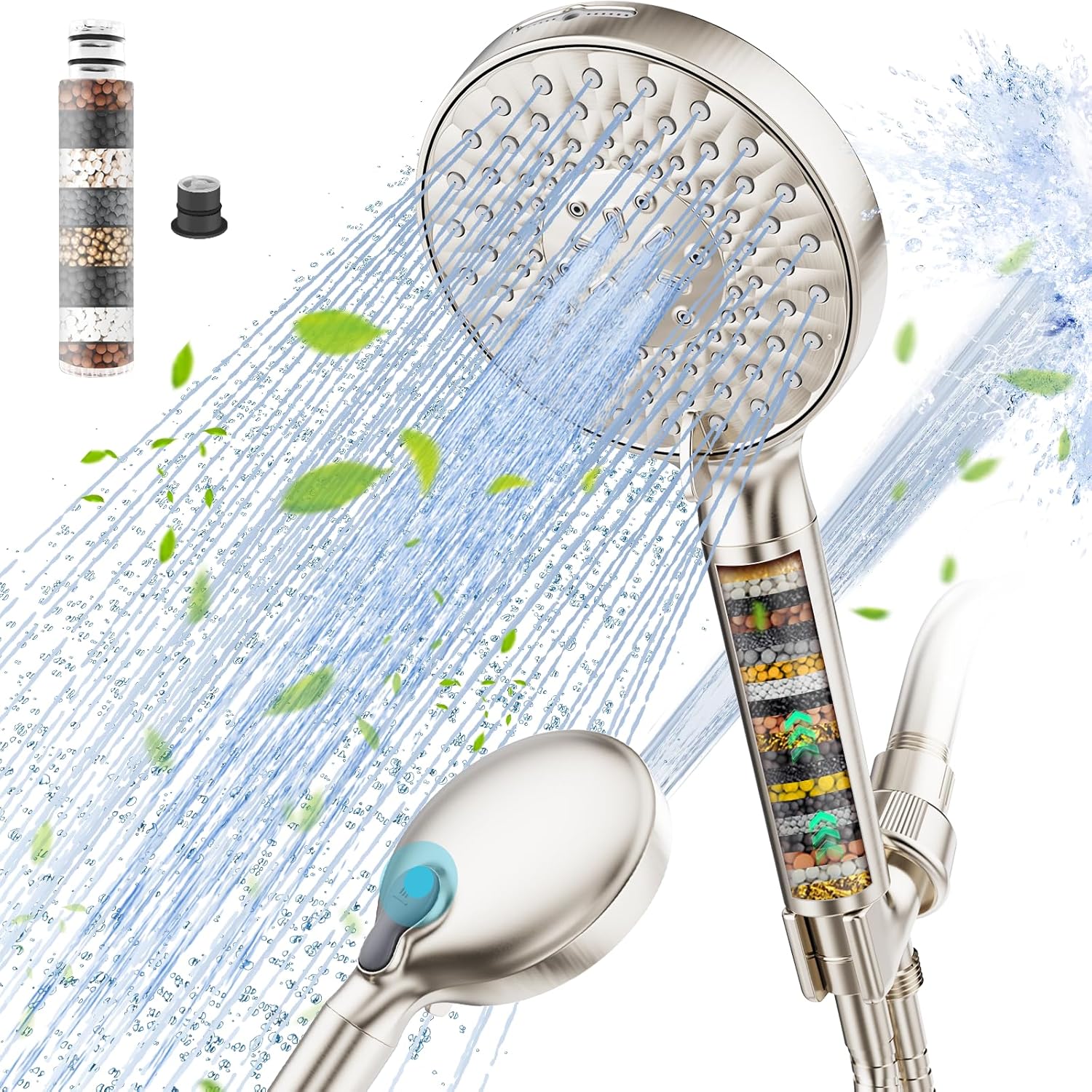 Filtered Handheld Shower Head