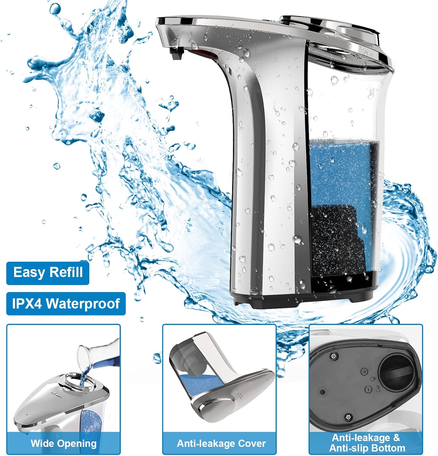 Automatic Touchless Soap Dispenser with Infrared Sensor