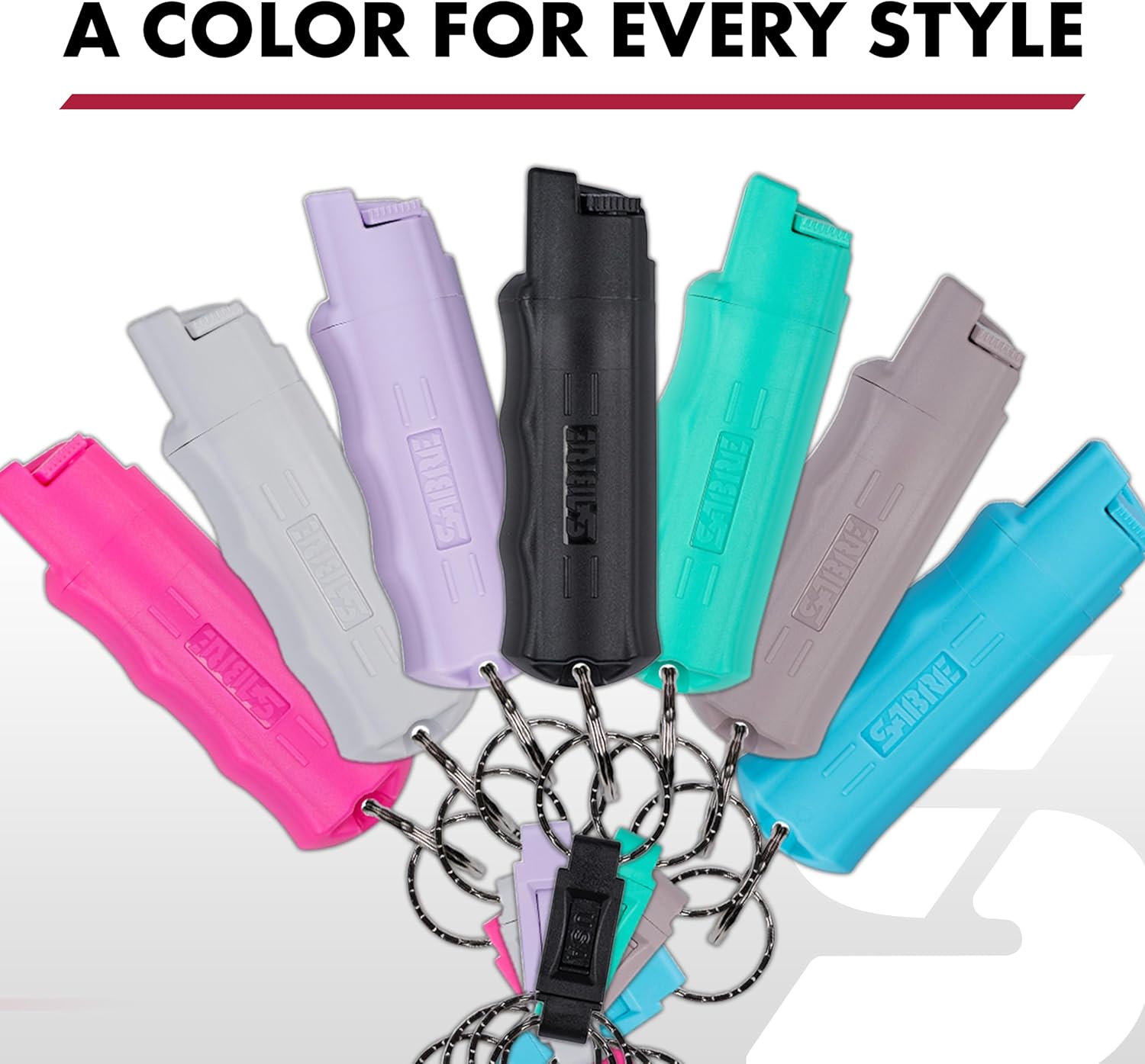SABRE Pepper Spray Keychain Police Strength
