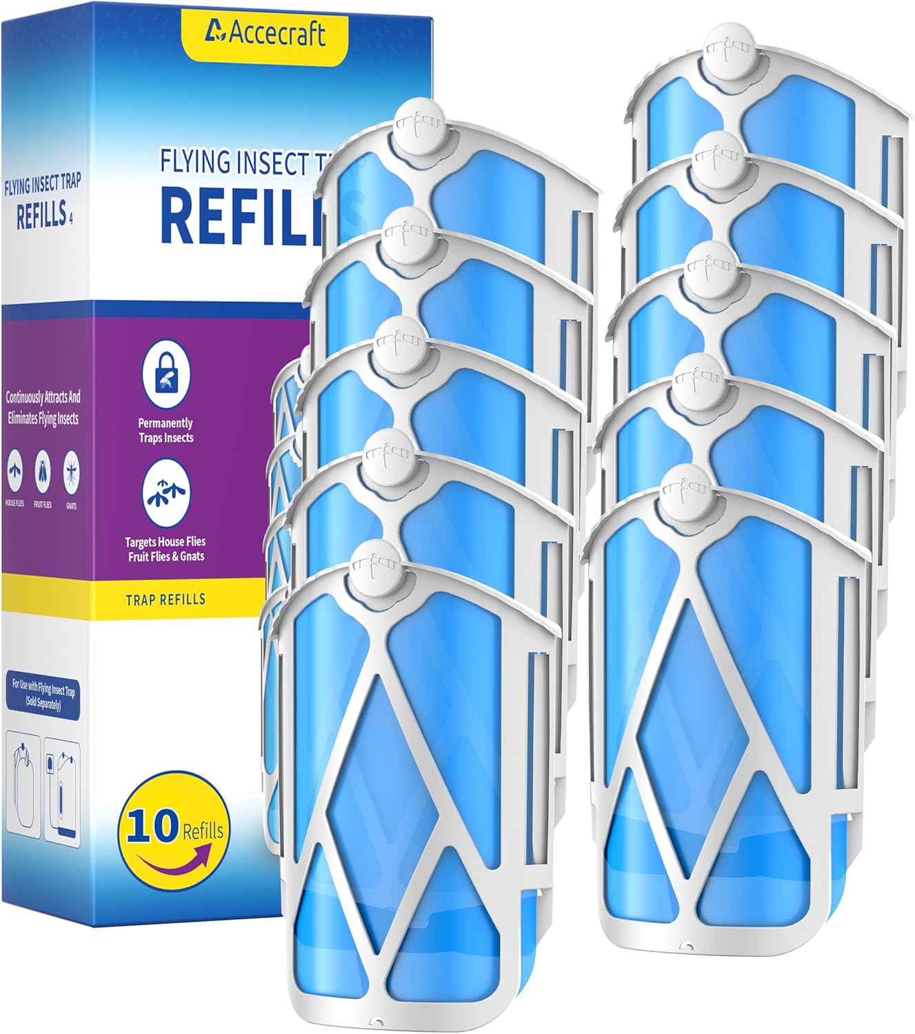 10 Pack High-Stick Refill Cartridges Compatible