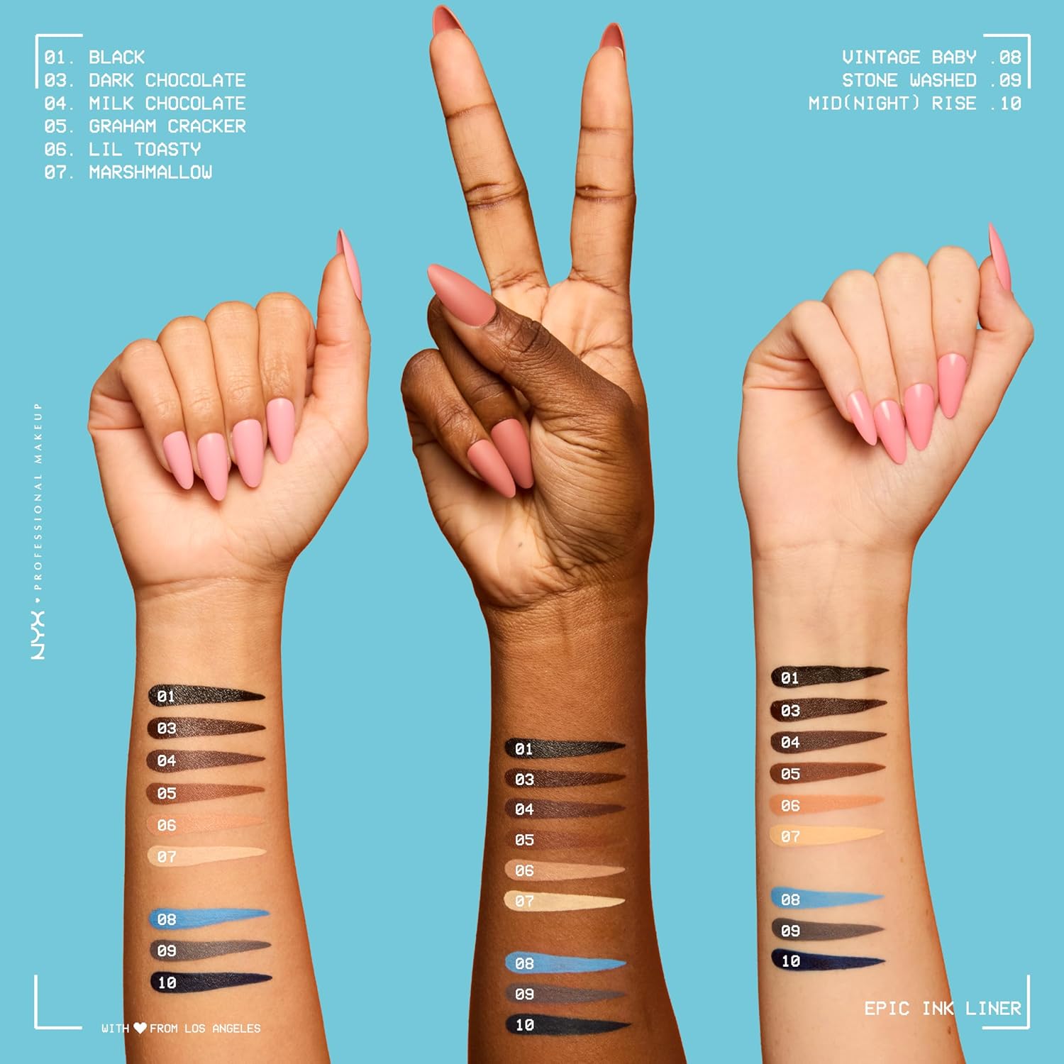 NYX Epic Ink Waterproof Liquid Eyeliner