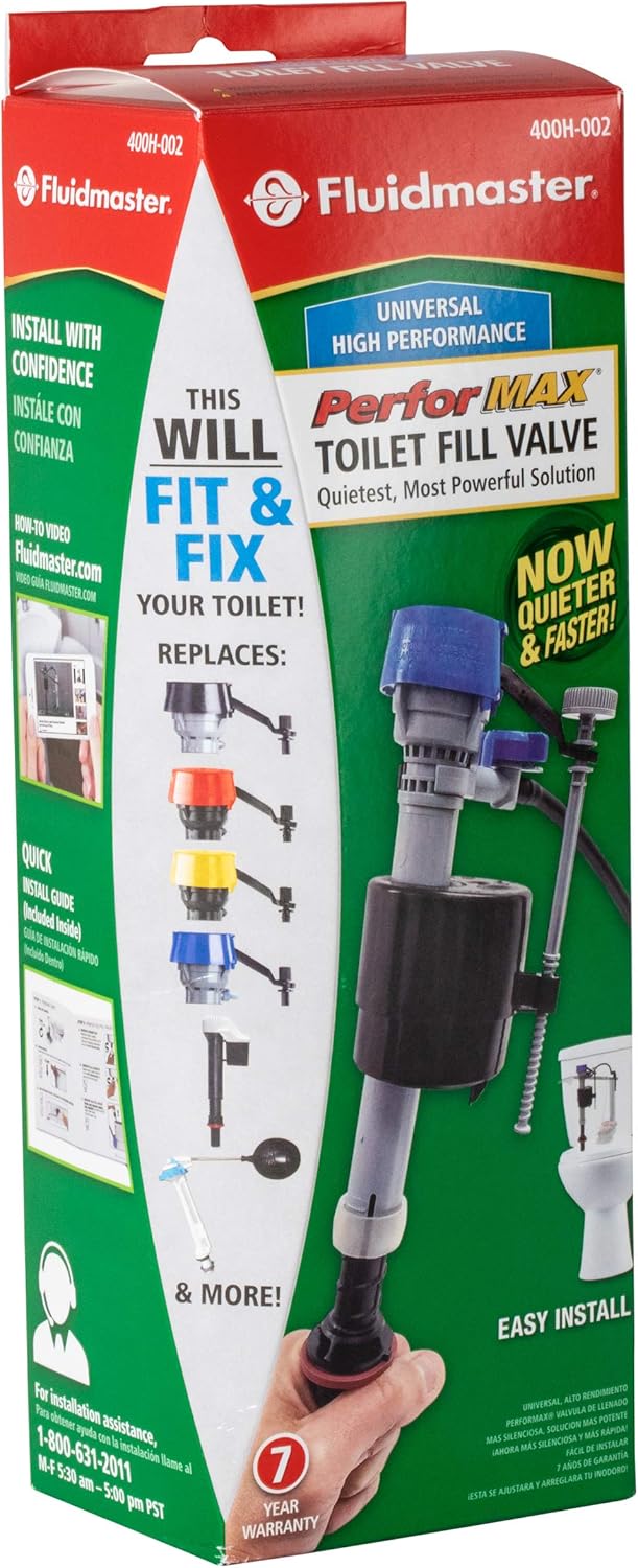 Fluidmaster 400H-002 Performax Universal Toilet