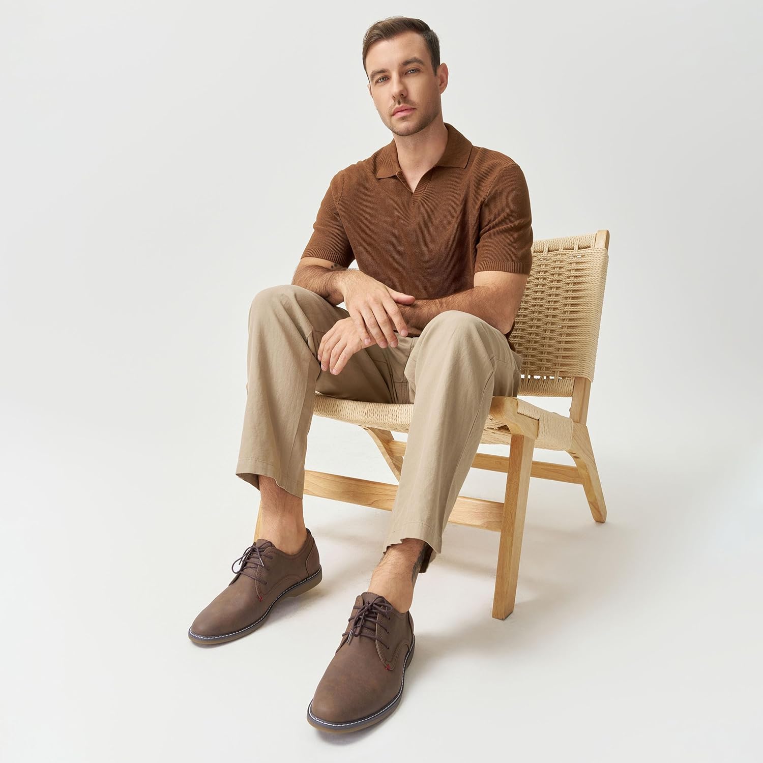 Jousen Men's Casual Dress Shoes for Men