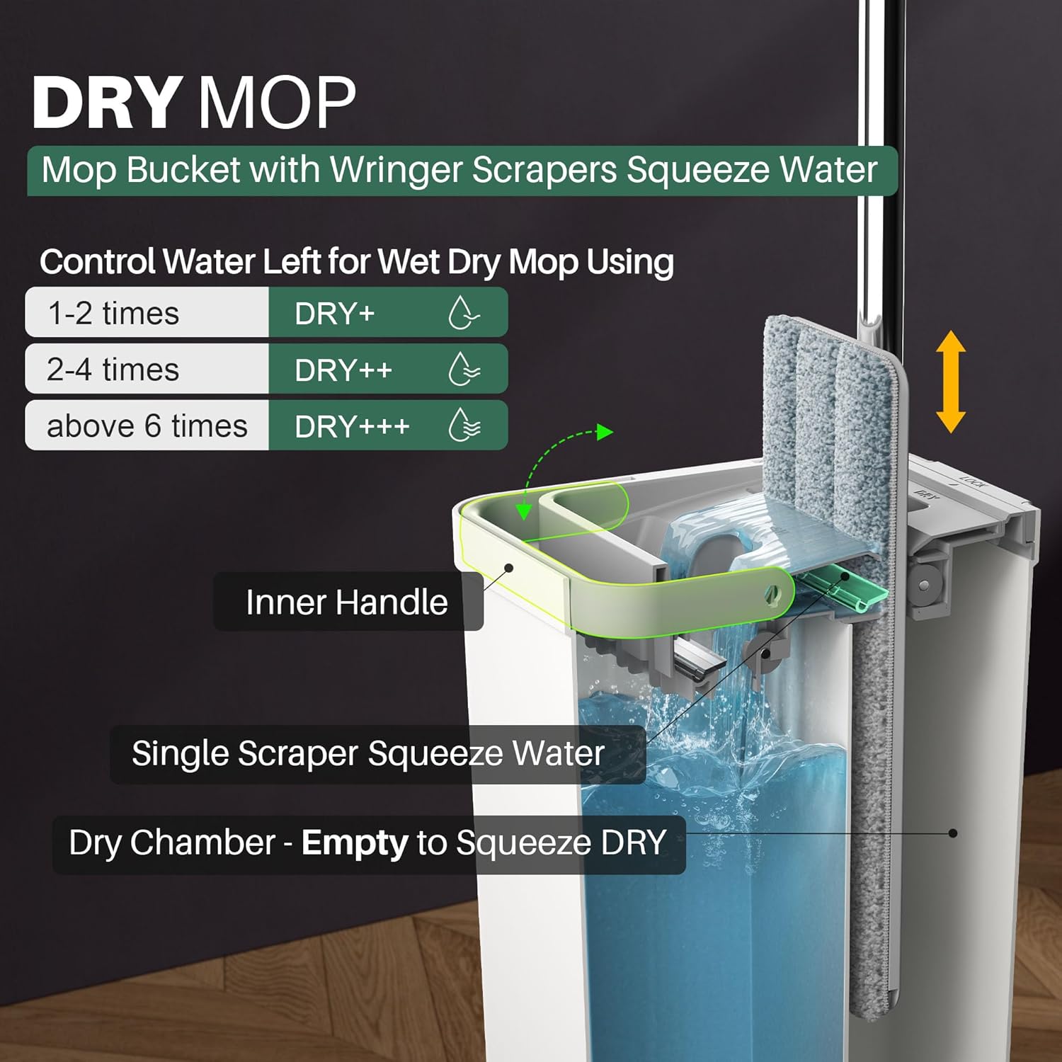 JOYMOOP Mop & Bucket Set