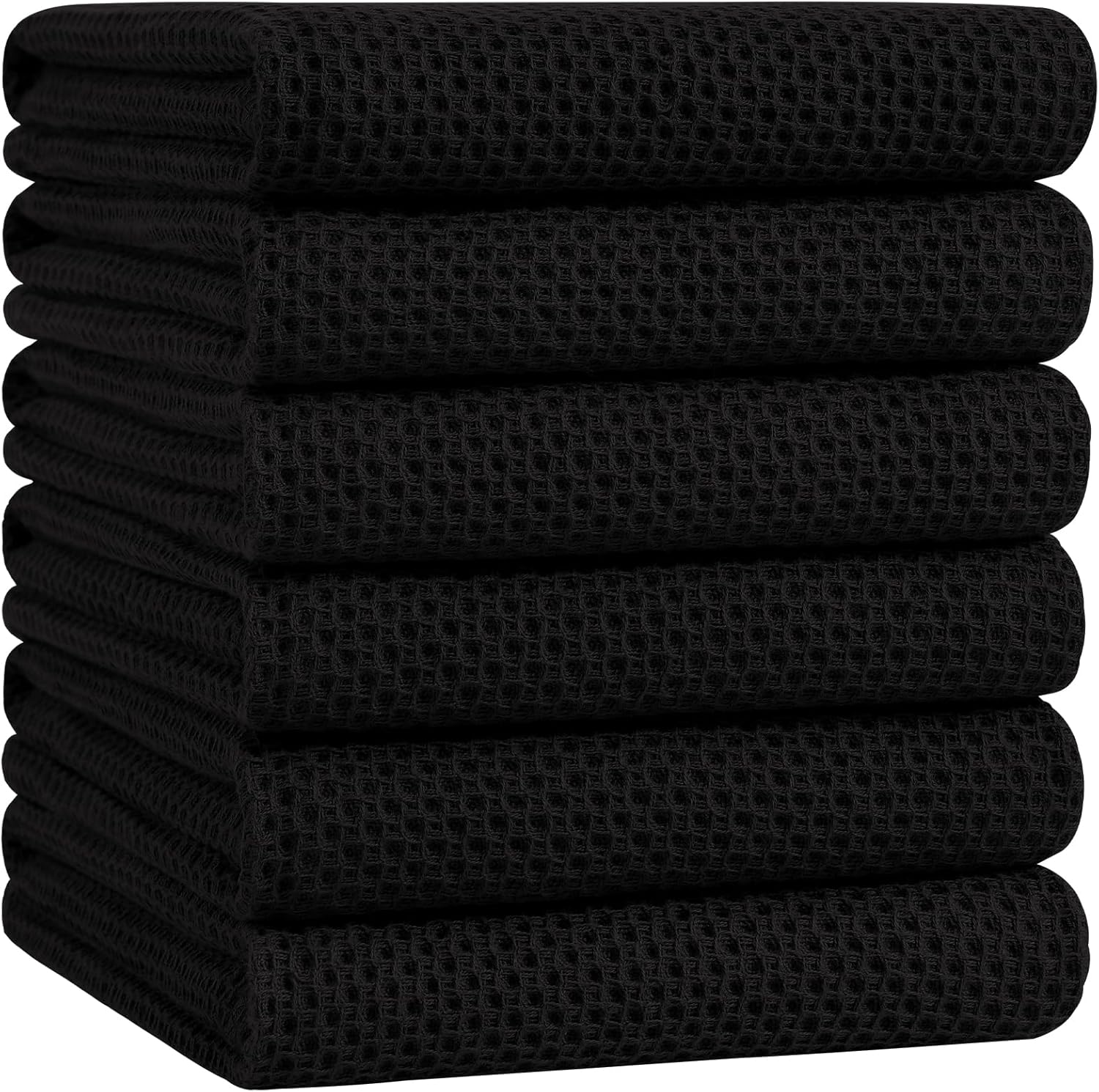 Homaxy 100% Cotton Waffle Dish Cloths