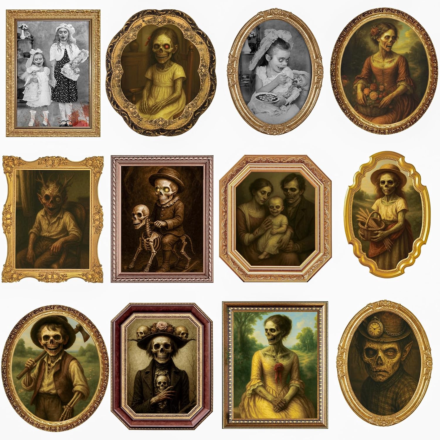 Halloween Decorations Indoor Scary Wall Decor