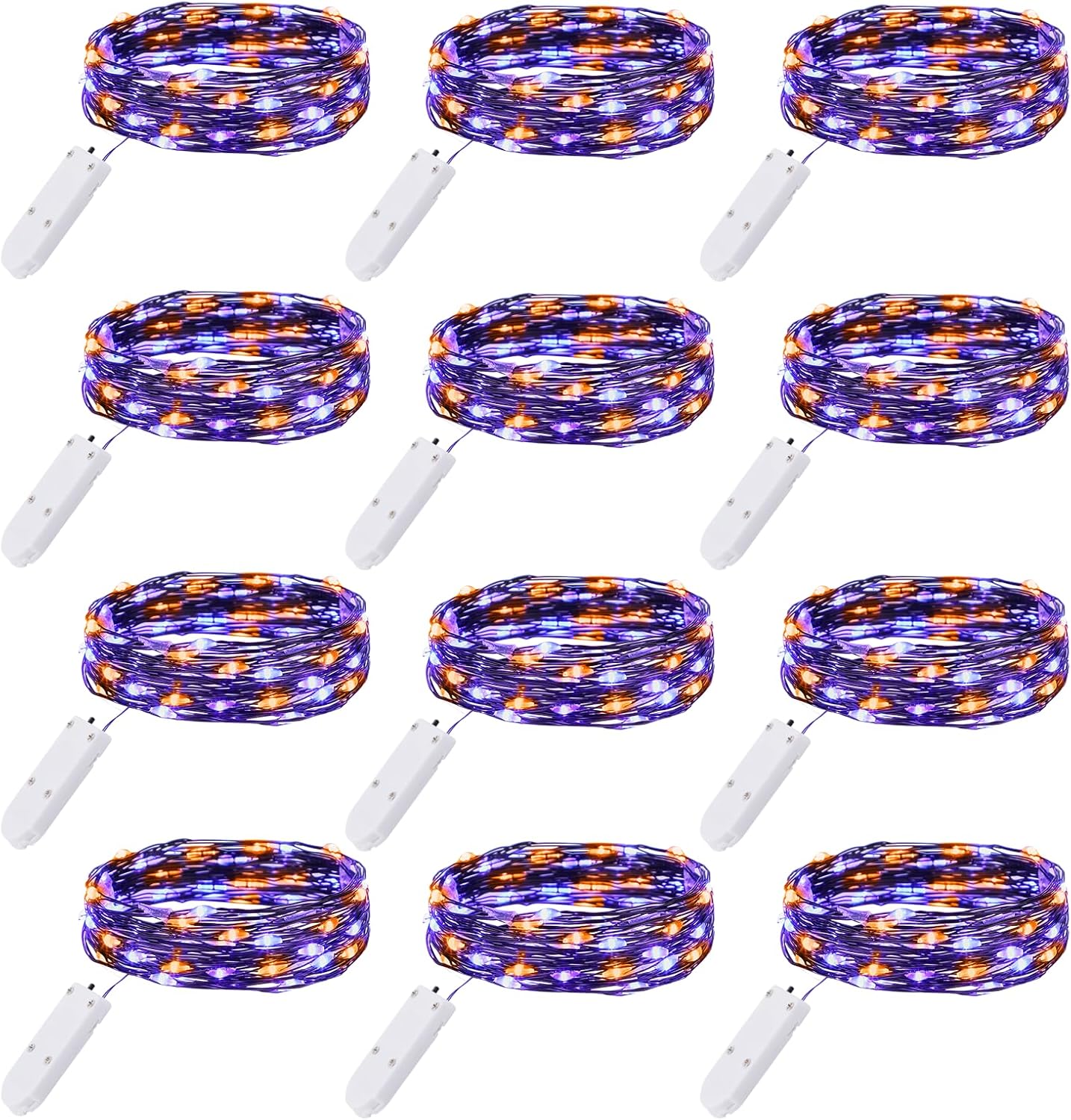 Brightown 12-Pack LED Fairy String Lights
