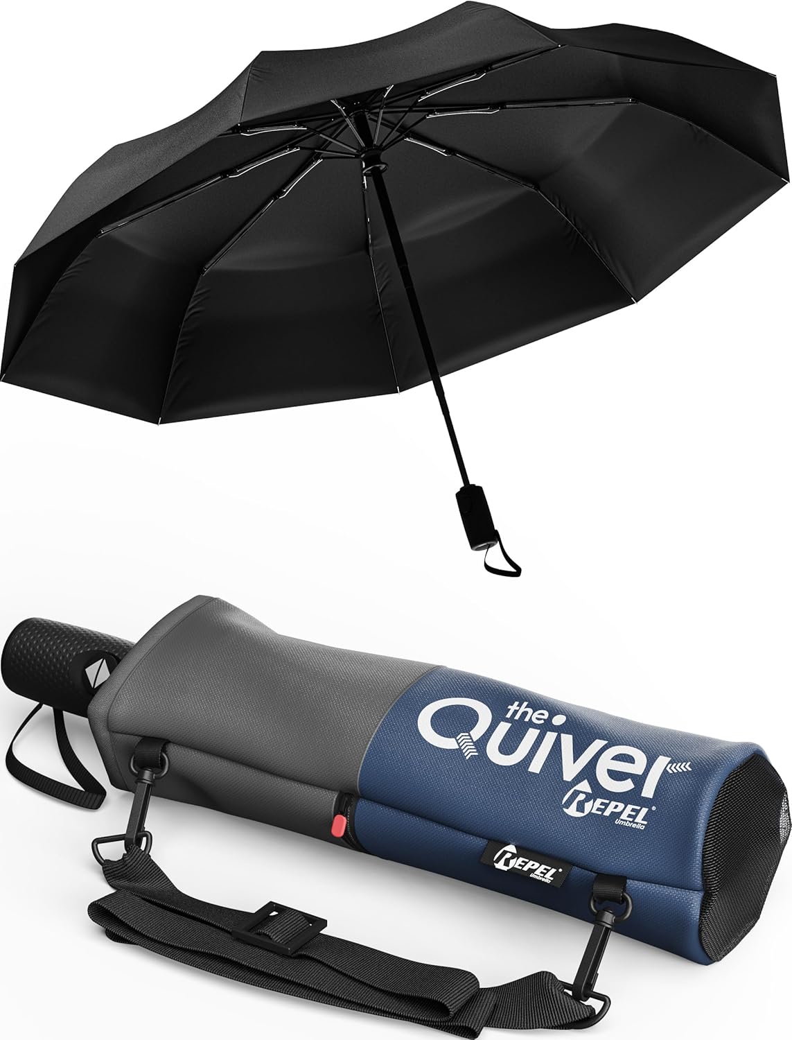 REPEL Windproof Travel Umbrella