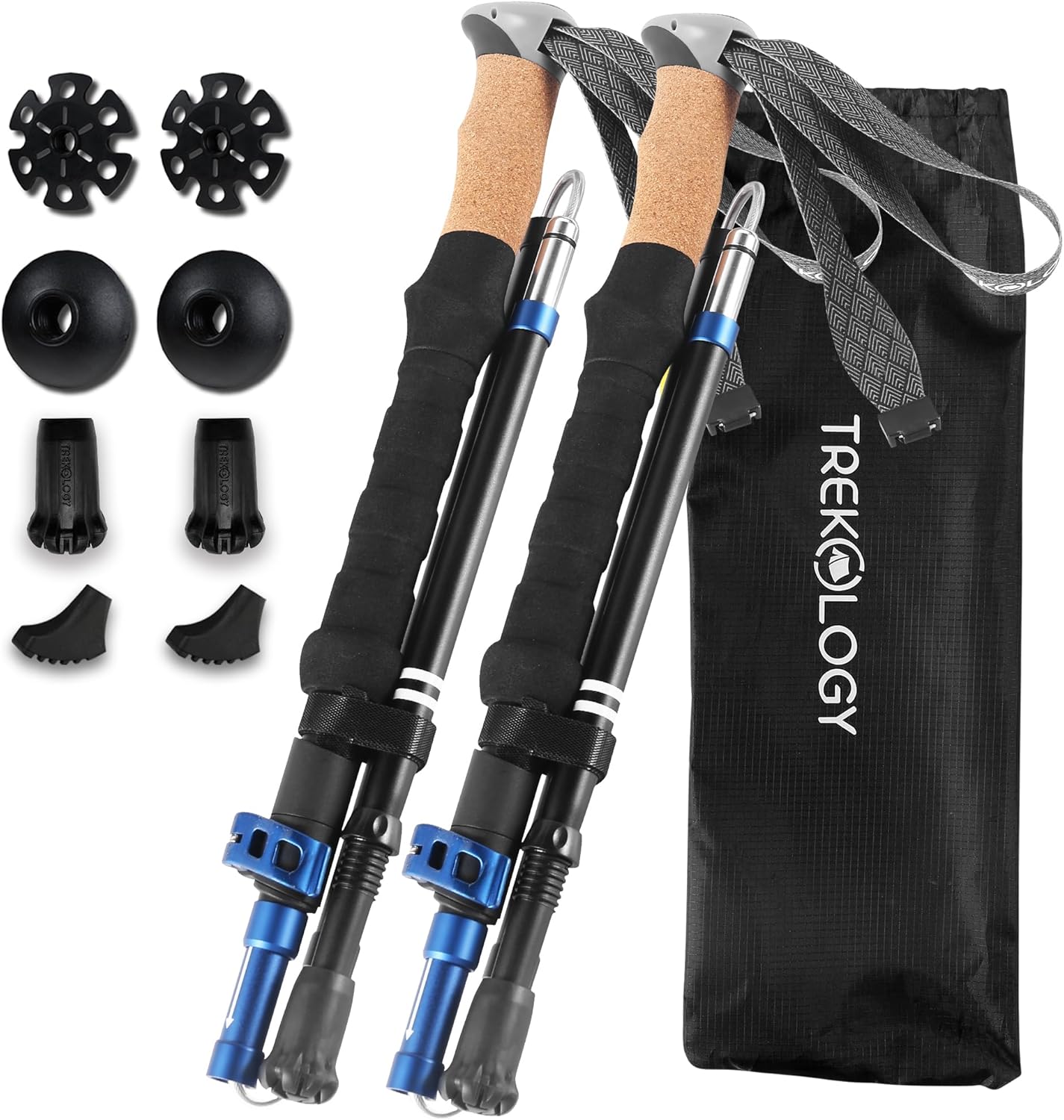 TREKOLOGY Trek-Z Trekking Poles Lightweight