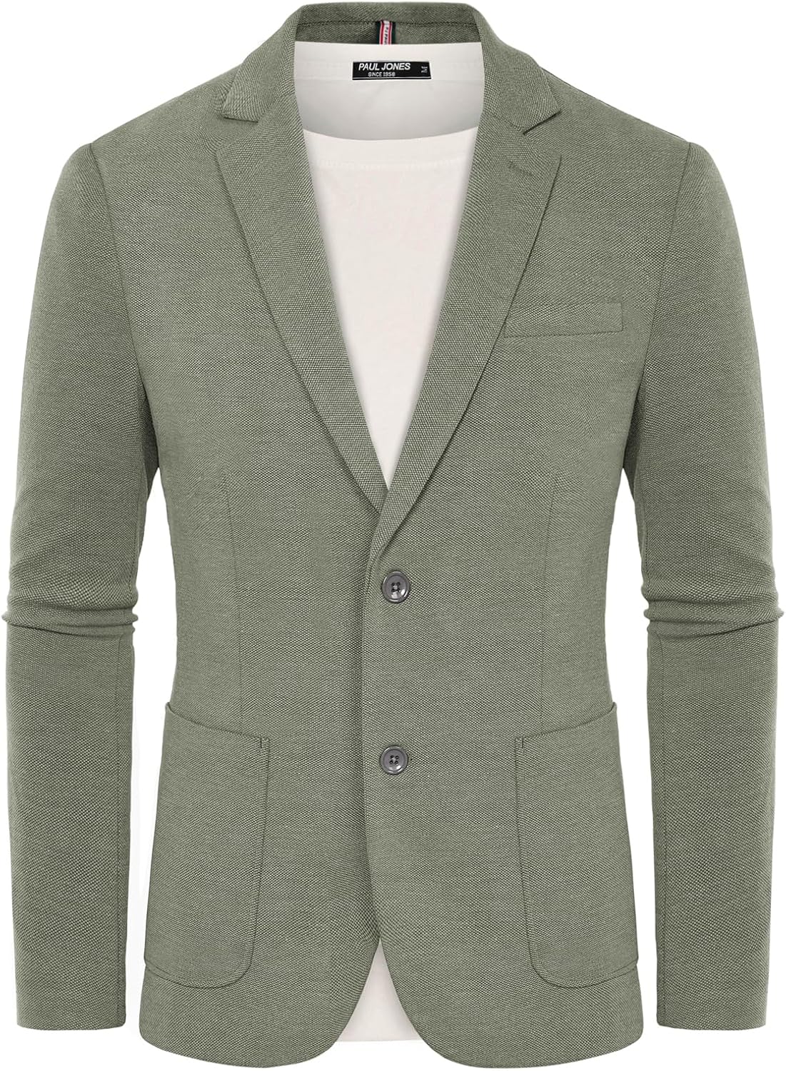 JONES Men's Casual Knit Blazer Suit Jackets