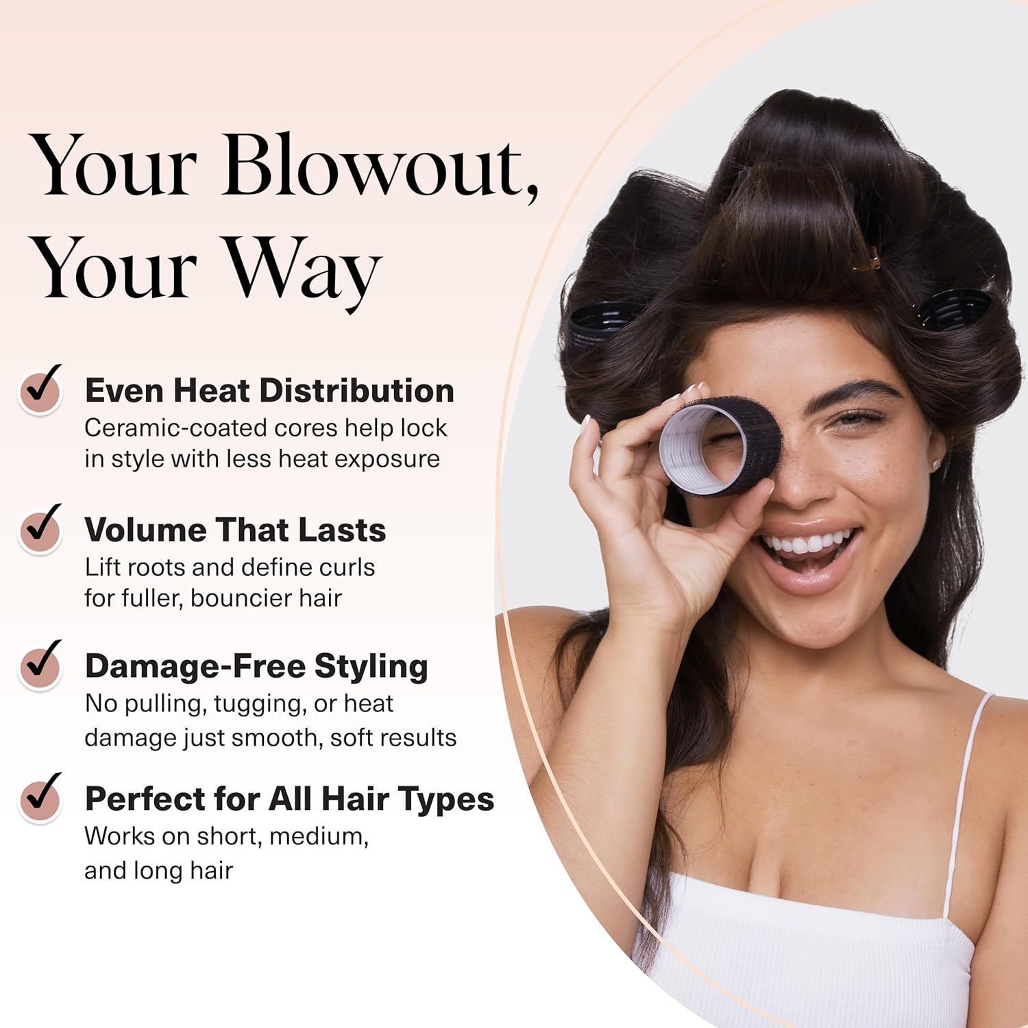Kitsch Ceramic Thermal Hair Rollers
