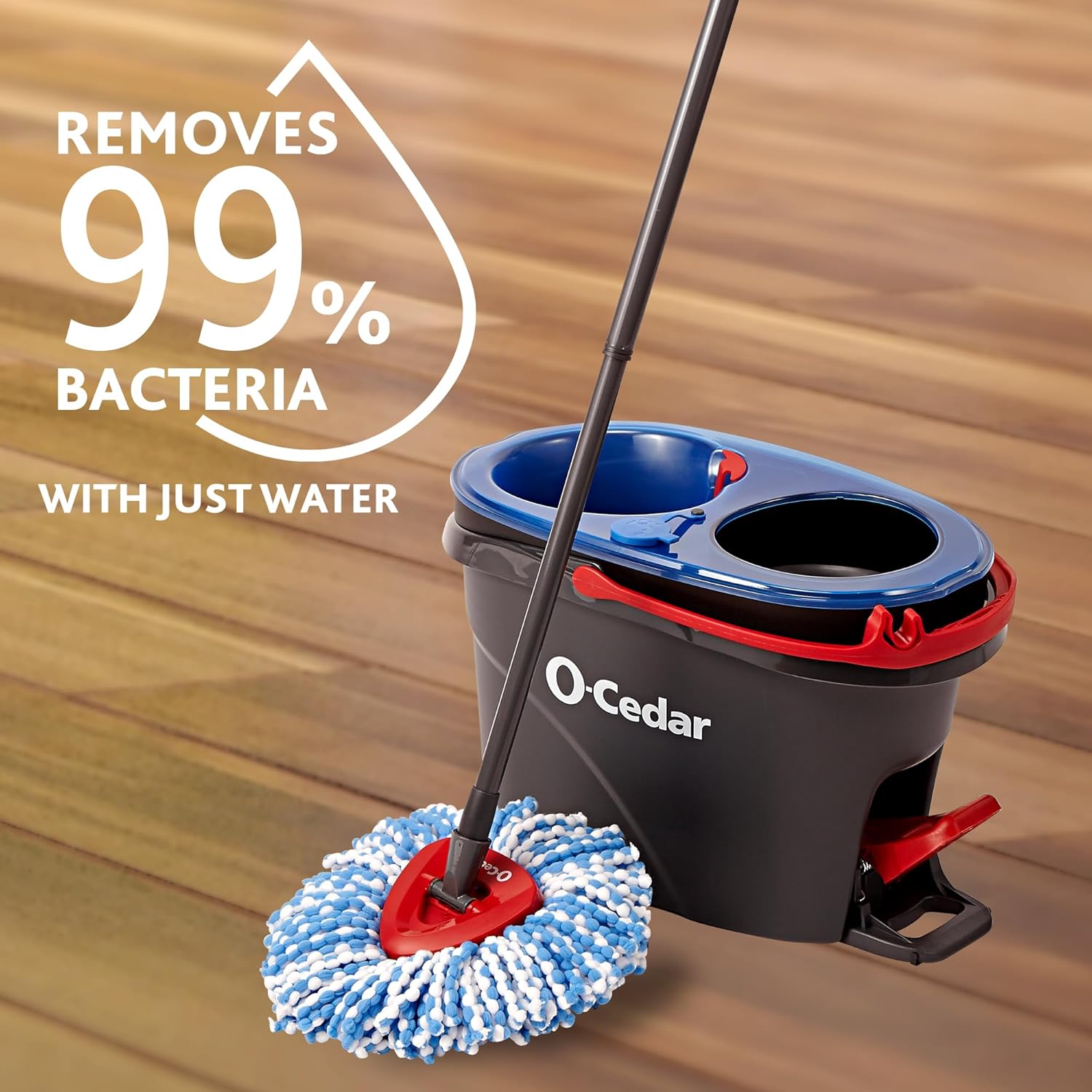 O-Cedar RinseClean Spin Mop & Bucket