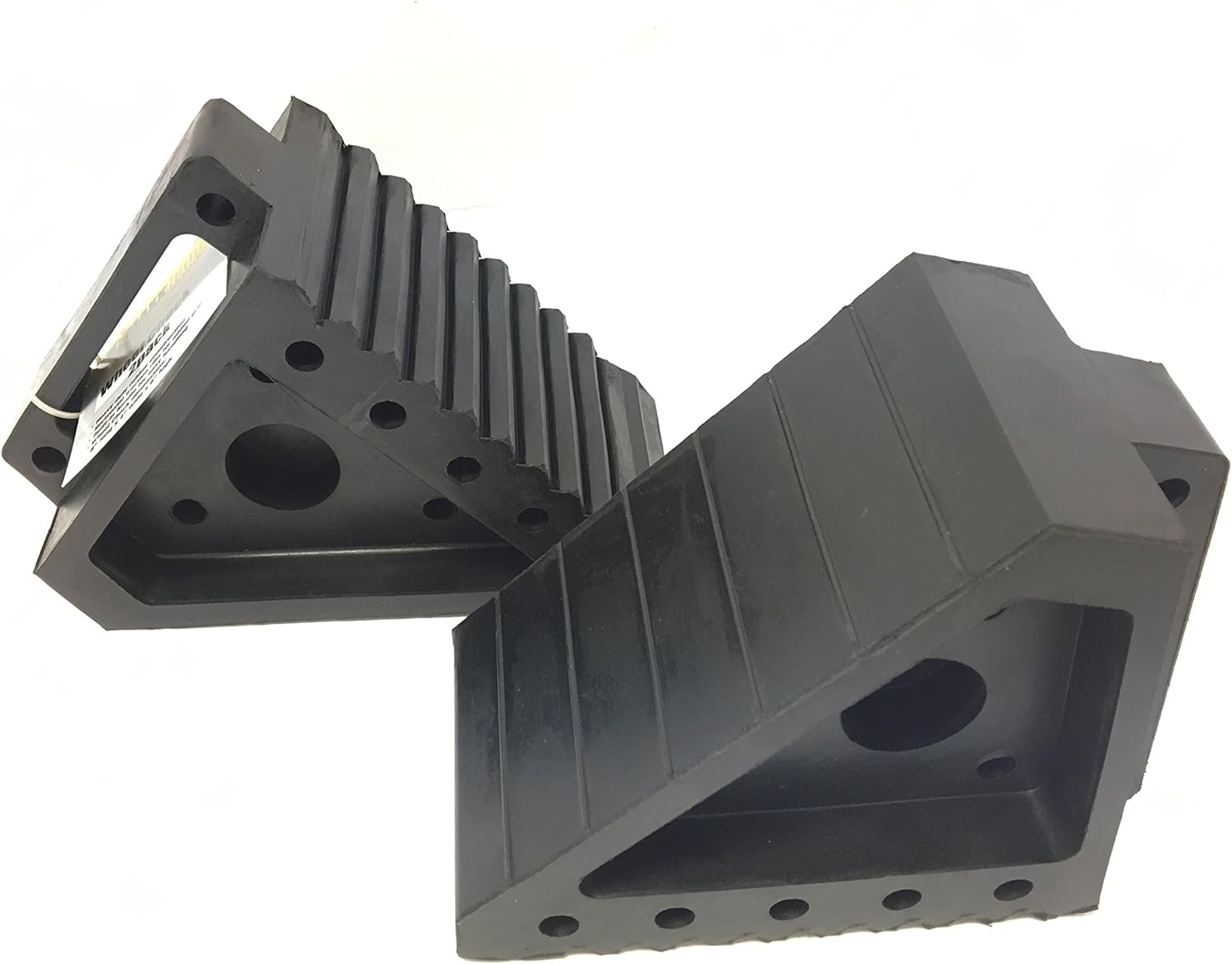 MAXXHAUL 70472 Heavy Duty Rubber Wheel Chocks