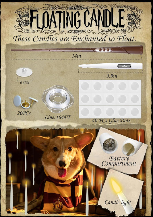 Halloween Decorations Floating Candles