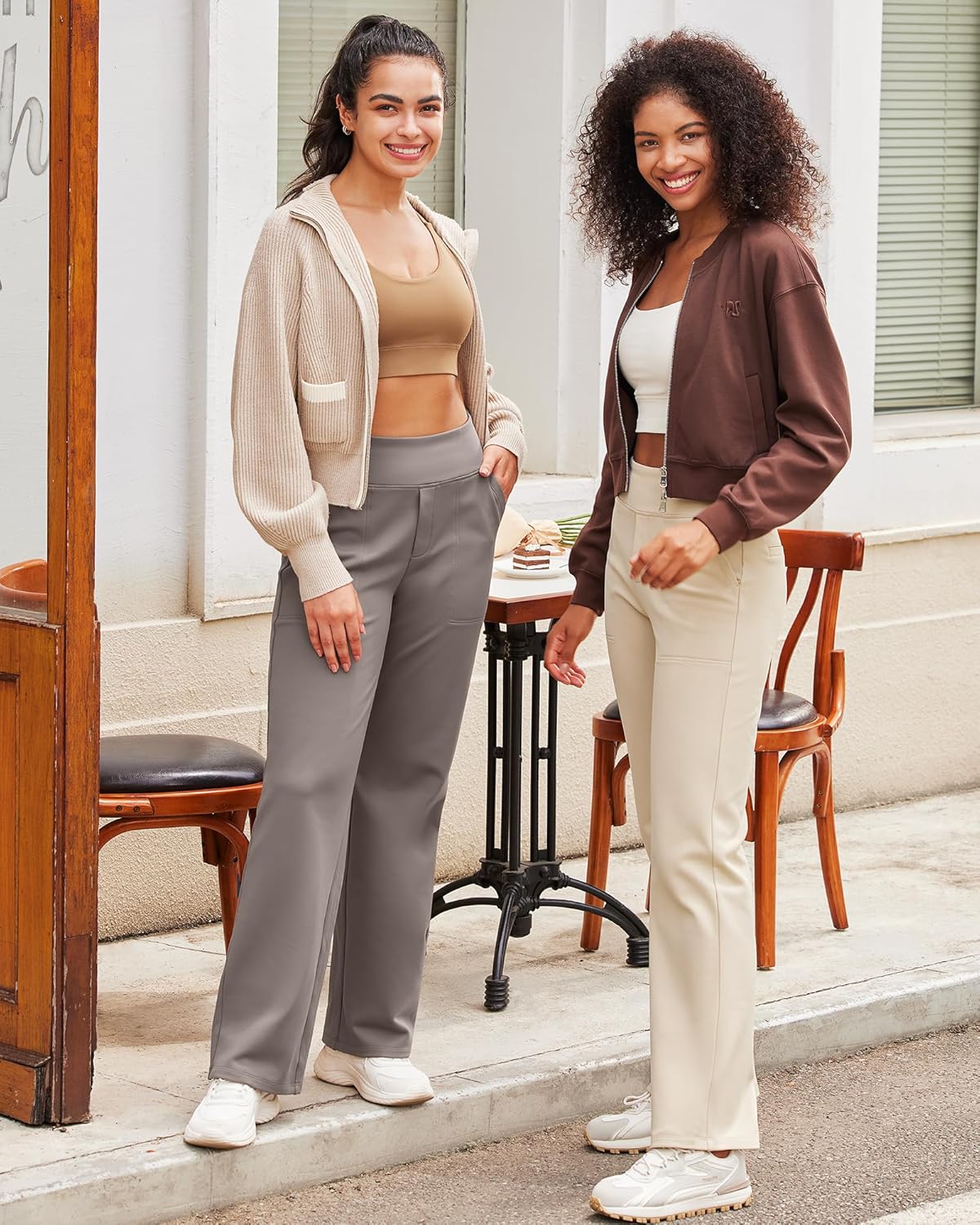 G4Free Women's Wide-Leg Yoga Pants