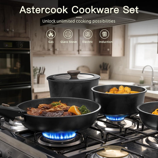 Astercook Non Stick RV Pots and Pans