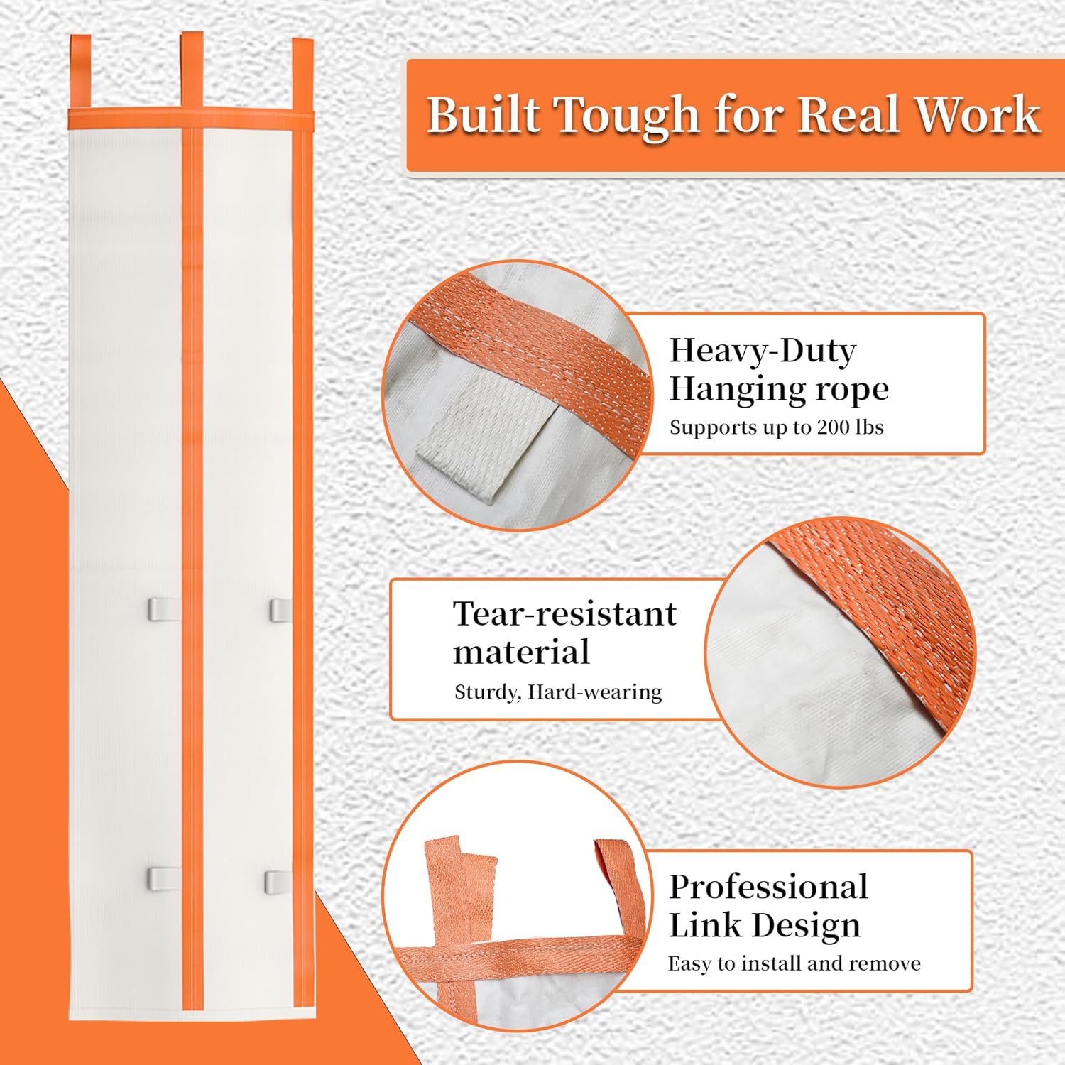 10ft Construction Trash Chute Quick and Efficient Cleanup