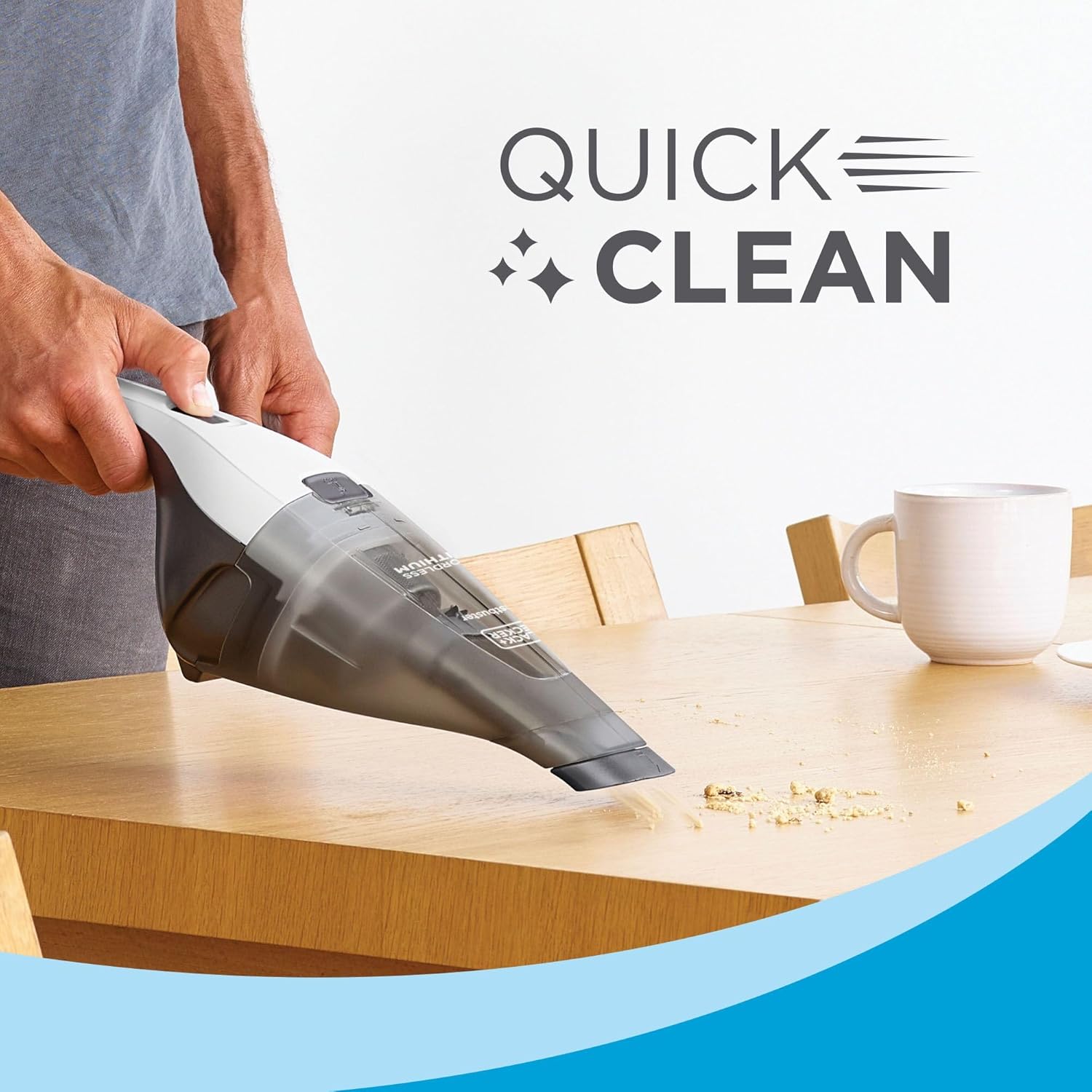 BLACK+DECKER Dustbuster QuickClean Vacuum