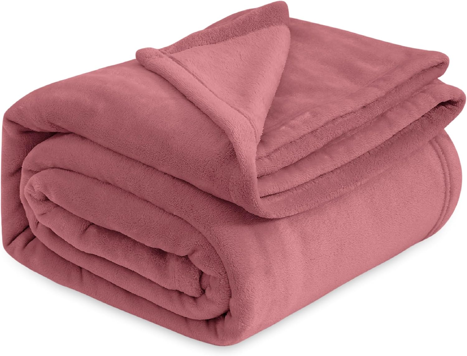 Bedsure GentleSoft Fleece Bed Blankets Queen Size