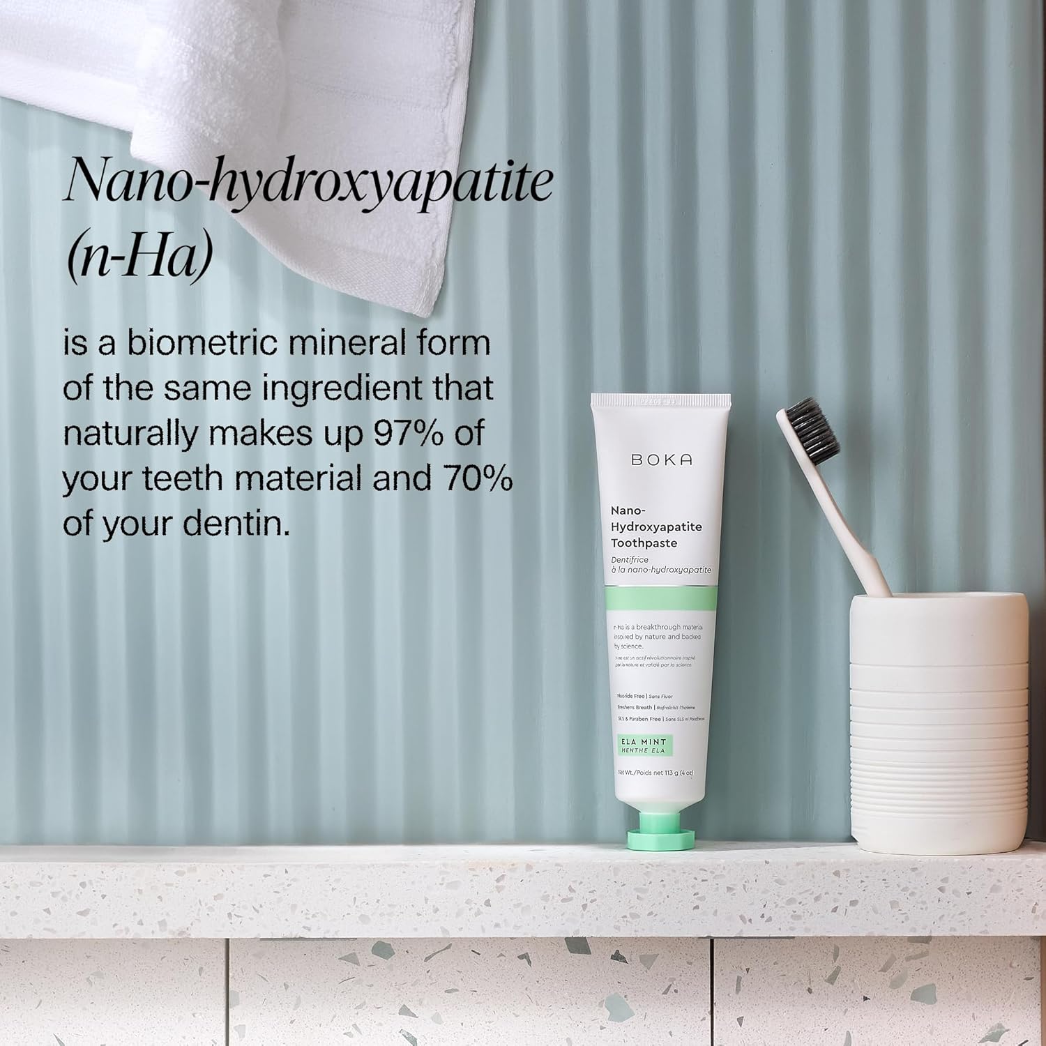 Boka Fluoride-Free Nano Hydroxyapatite Toothpaste