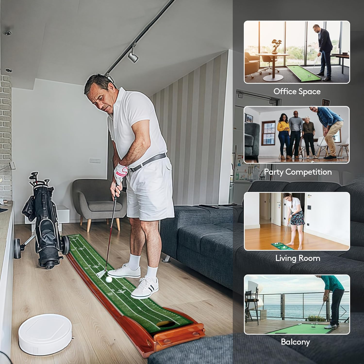 Putting Green Indoor Golf Putting Mat