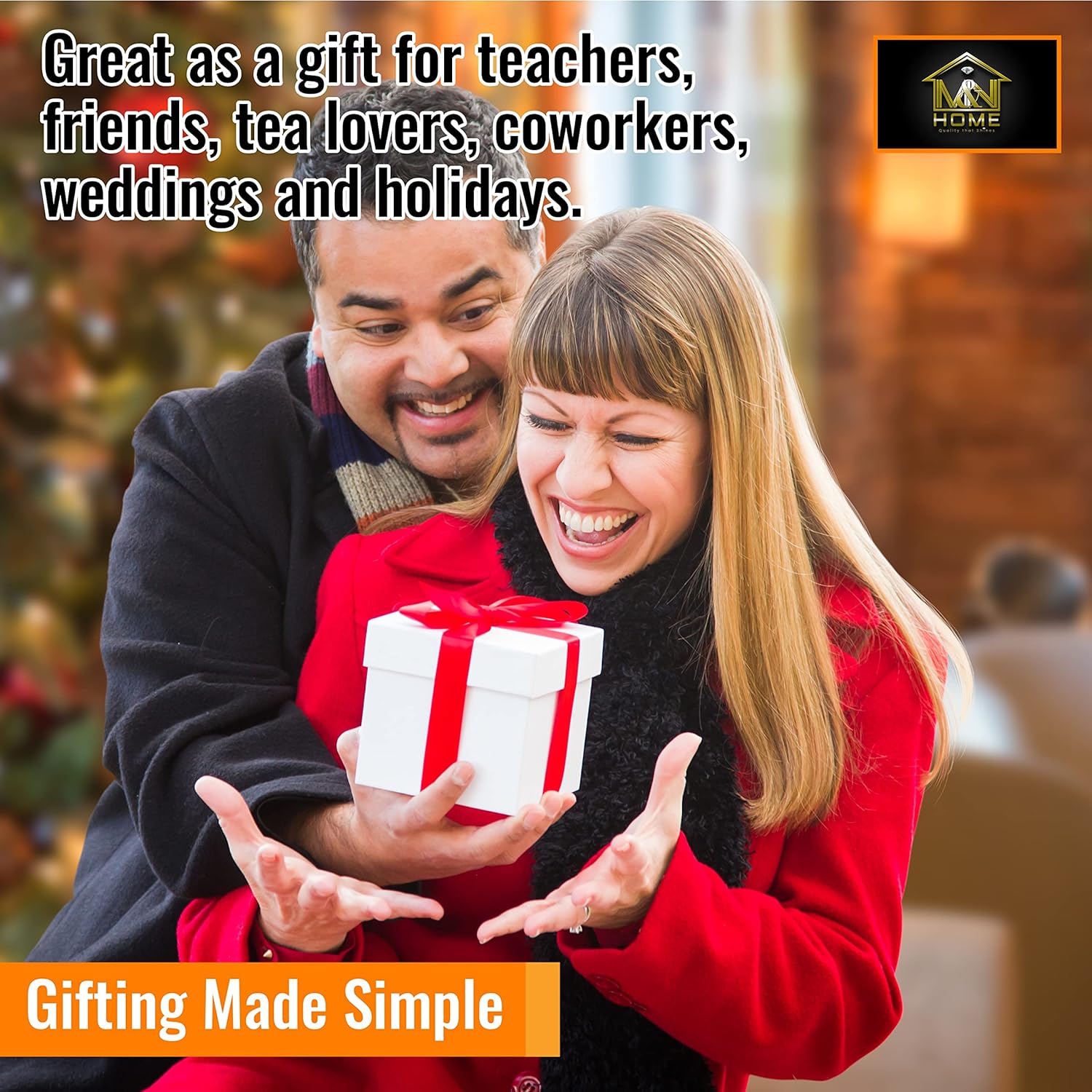 M&N HOME Honey Dish with 3 Dippers Honey Jar