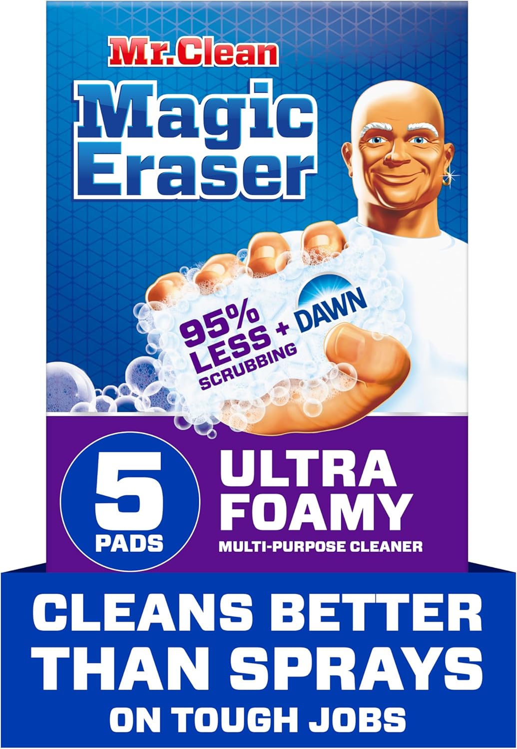 Foaming Sponge Cleaner for Home Surfaces