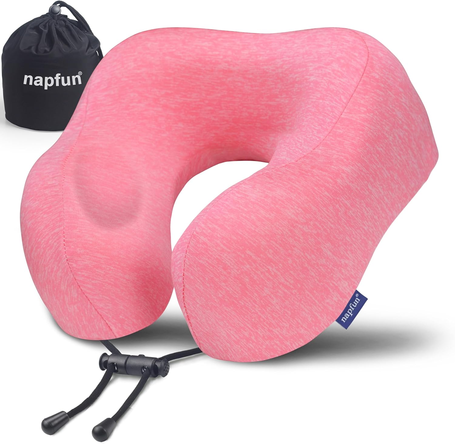 Napfun Memory Foam Travel Neck Pillow