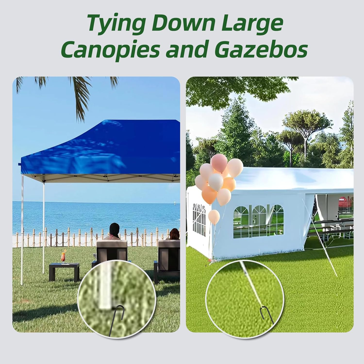 12 Inch Rebar Stakes J Hook Ground Stakes