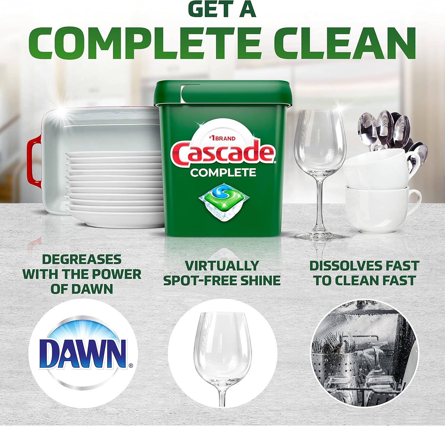 Cascade Complete Dishwasher Pods