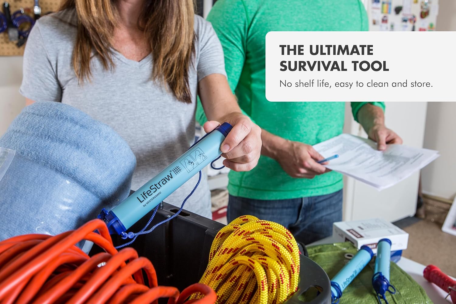 LifeStraw Personal Water Filter for Hiking