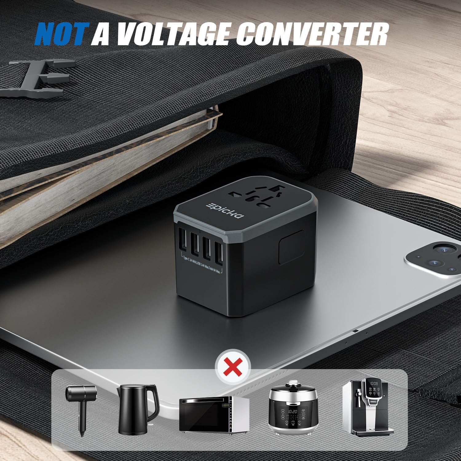 EPICKA Universal Travel Adapter