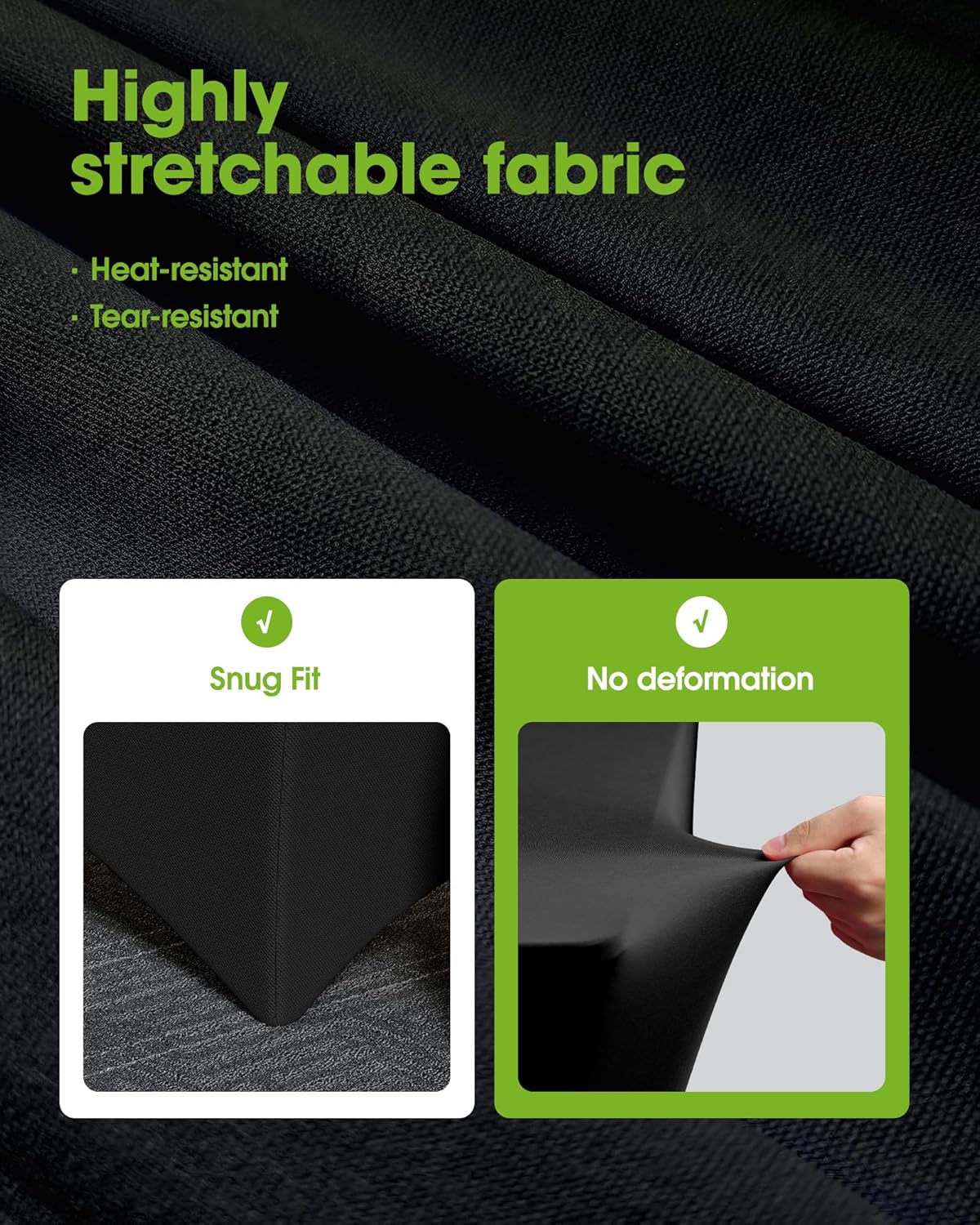 Pureegg Spandex Tablecloth Fitted and Tight Cloth