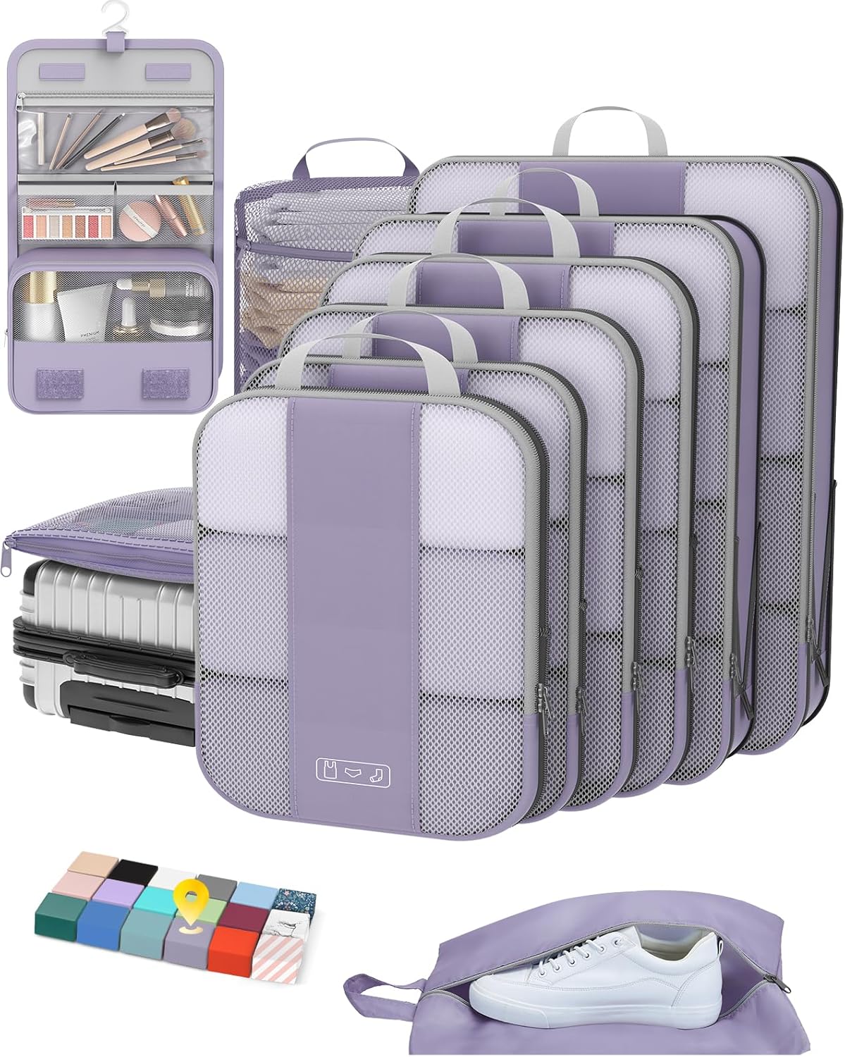 OlarHike 10 Compression Packing Cubes