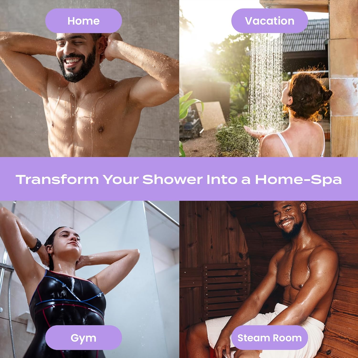 Body Restore Shower Steamers Relief Lavender