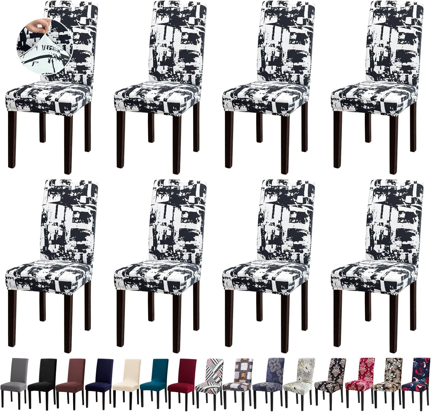 Chair Covers Stretch Kitchen Dining Room