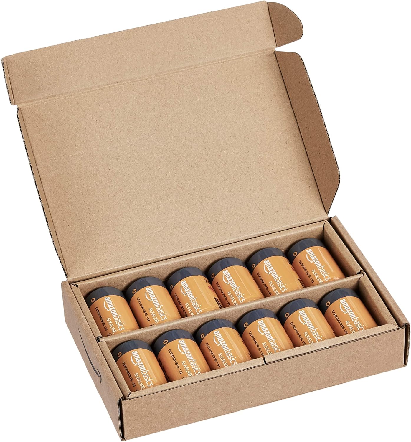 12 Pack D Cell All-Purpose Alkaline Batteries