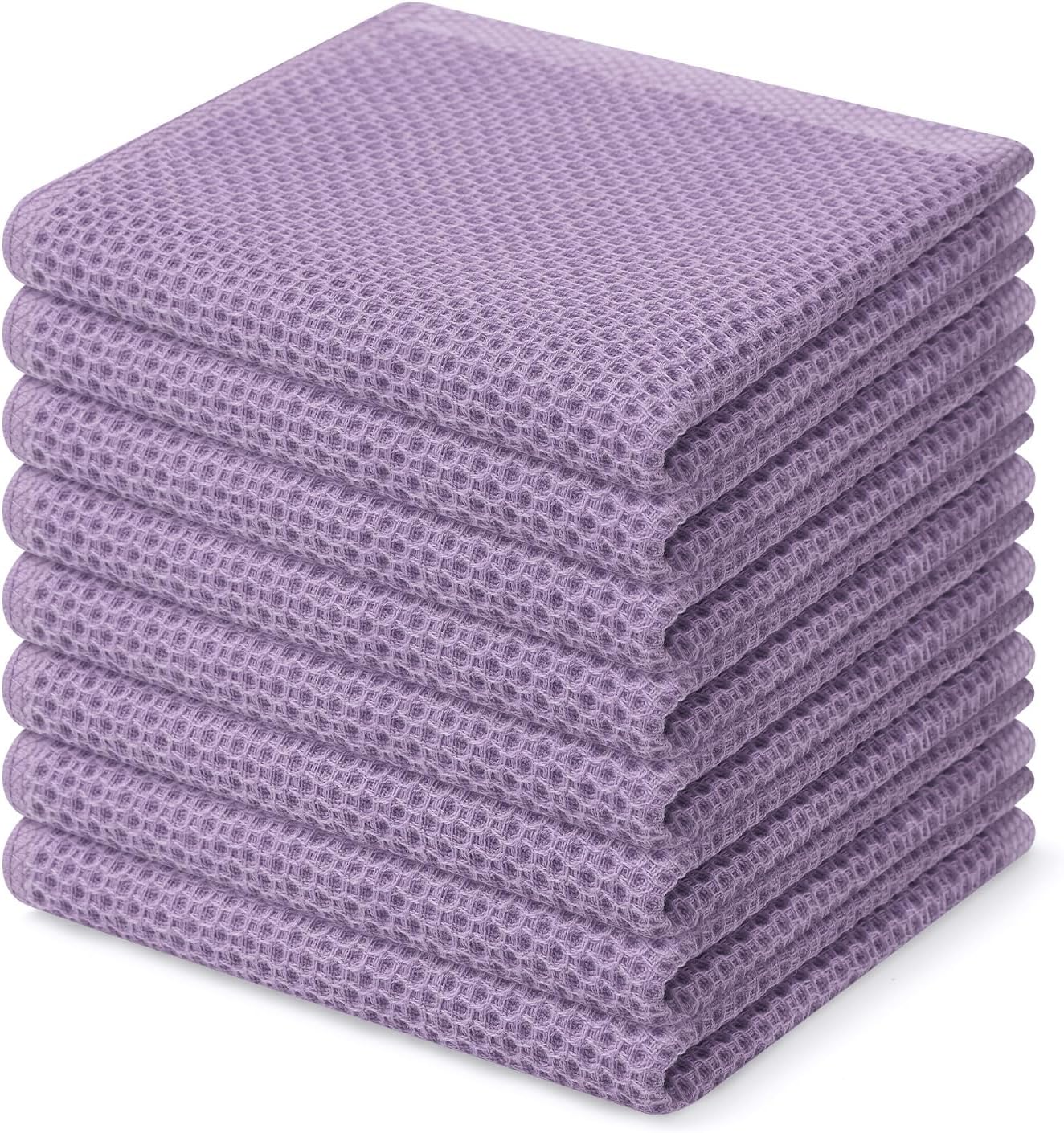 Homaxy 100% Cotton Waffle Dish Cloths
