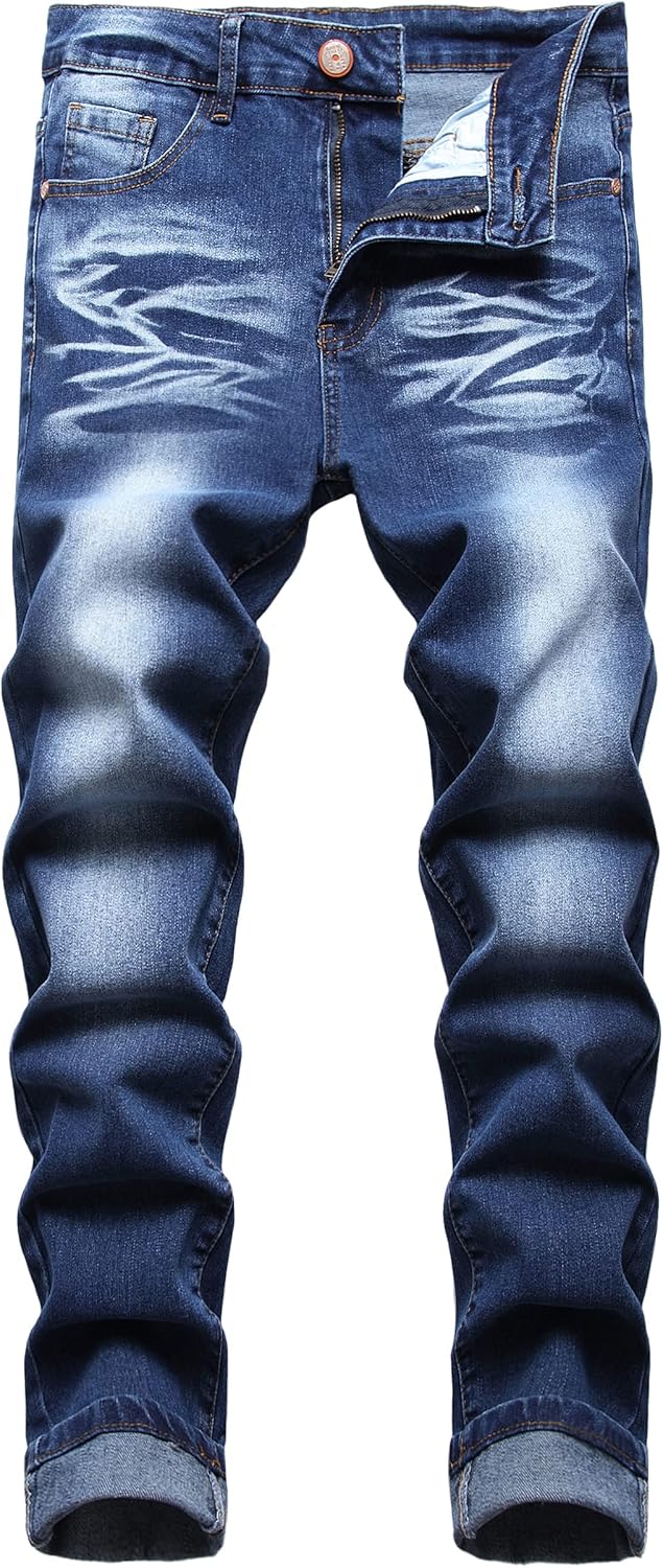 JUNBAOSS Men's Slim Fit Stretch Jeans for Men