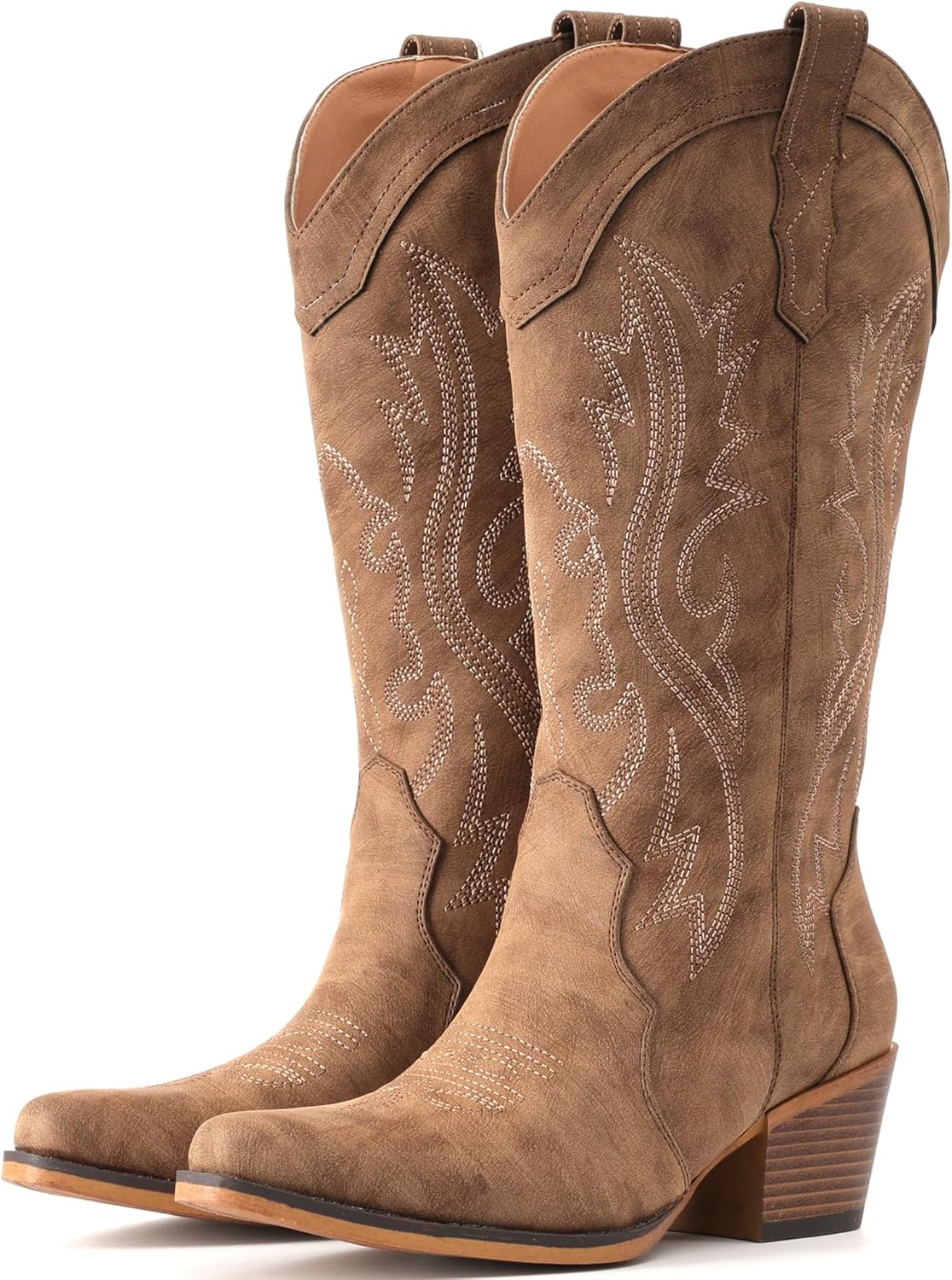 IUV Cowboy Boots For Women Western Cowgirl Boots