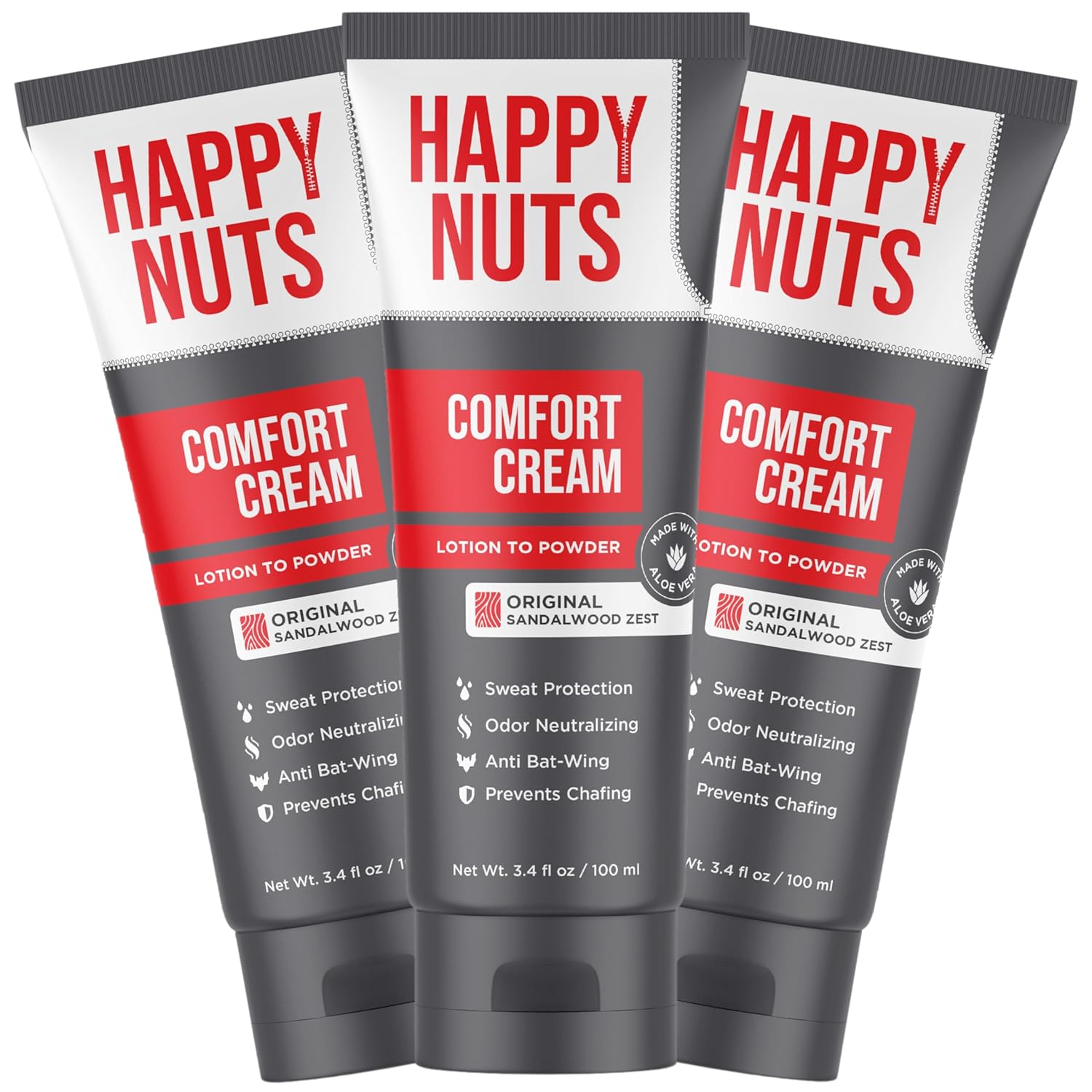 HAPPY NUTS Comfort Cream Deodorant For Men